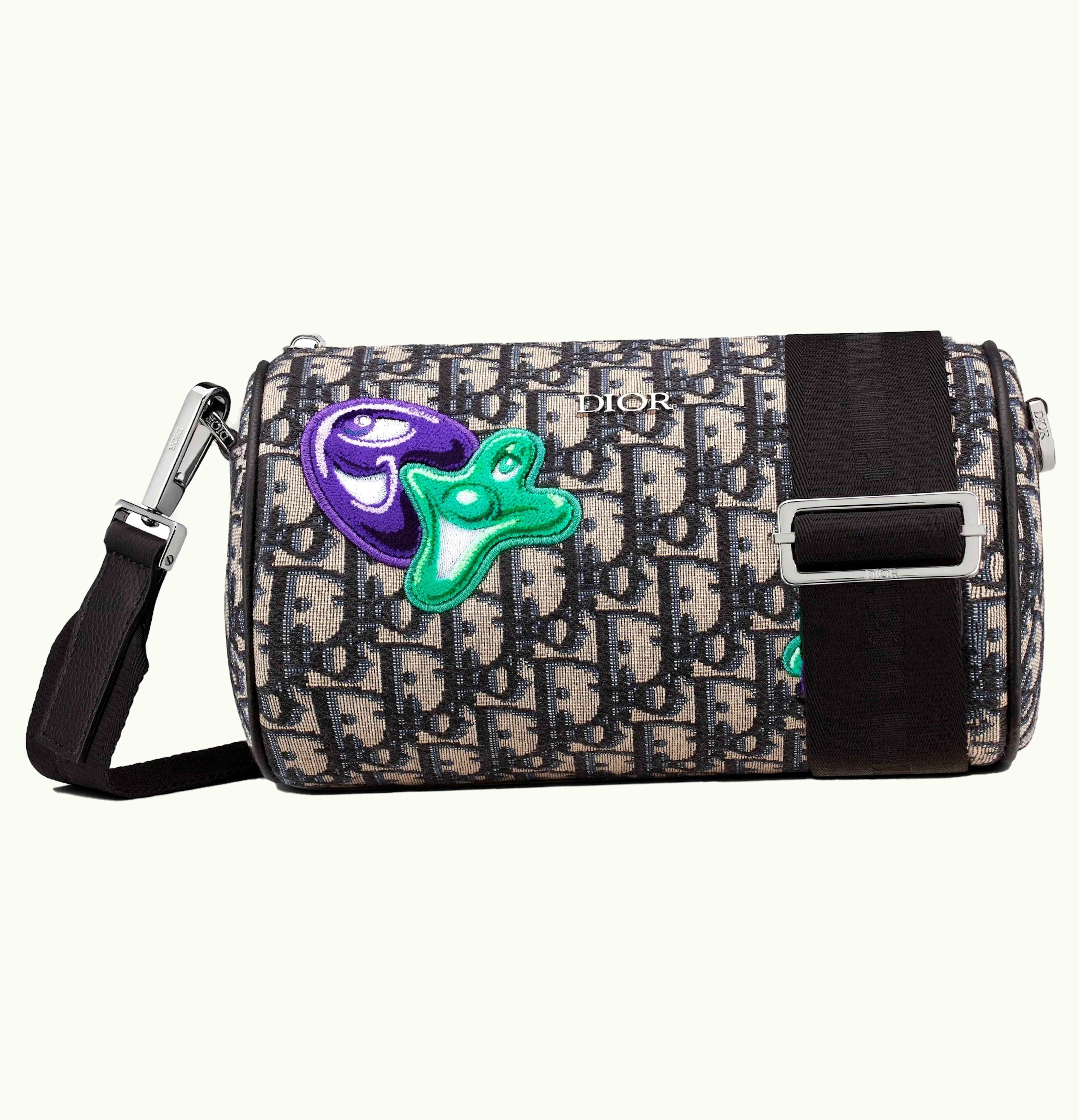 Dior Dior x Kenny Scharf Roller Messenger Bag Beige Black