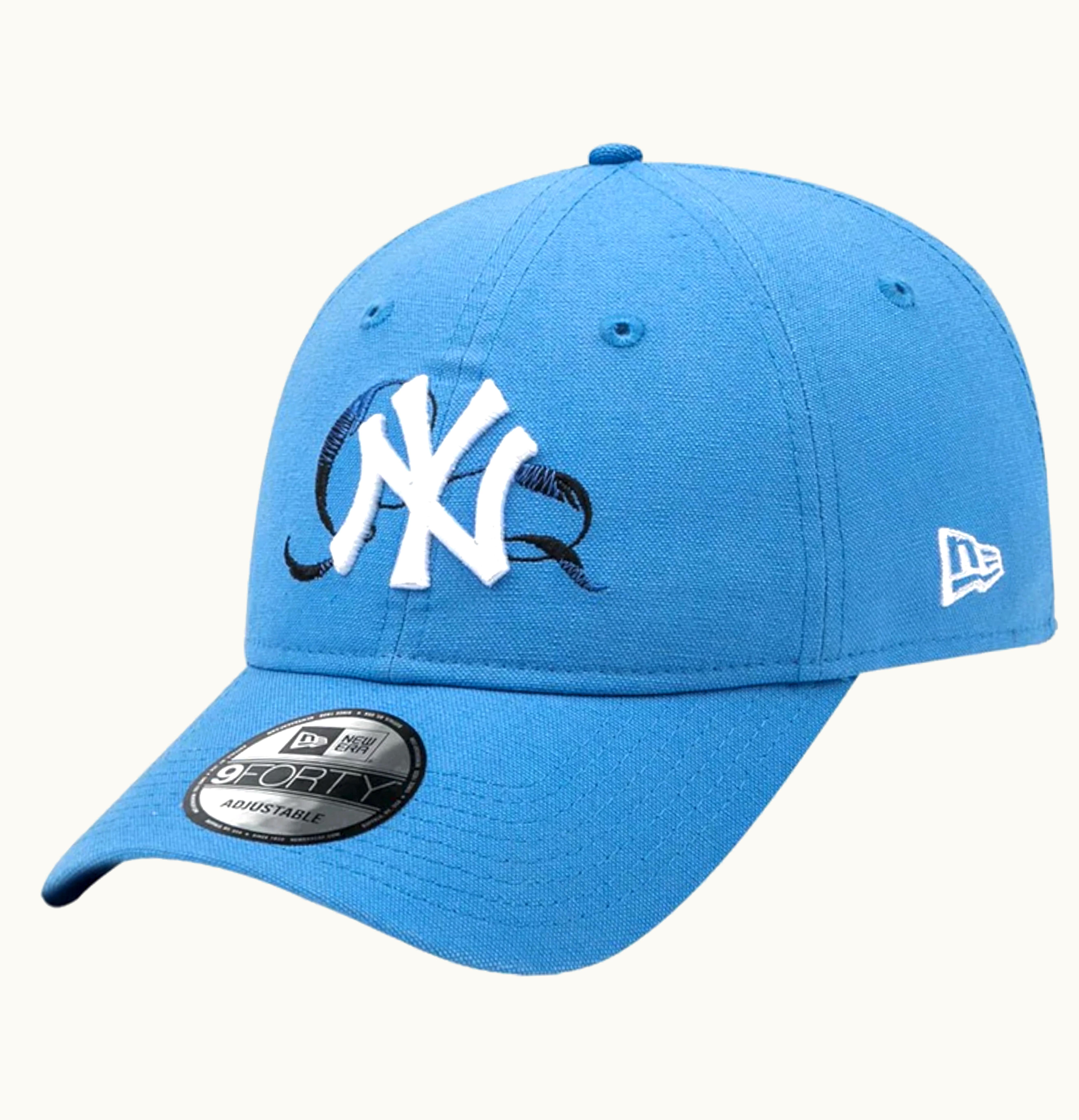 New Era New Era x BTS x MLB Black Swan New York Yankees 9Forty Hat Air Force Blue