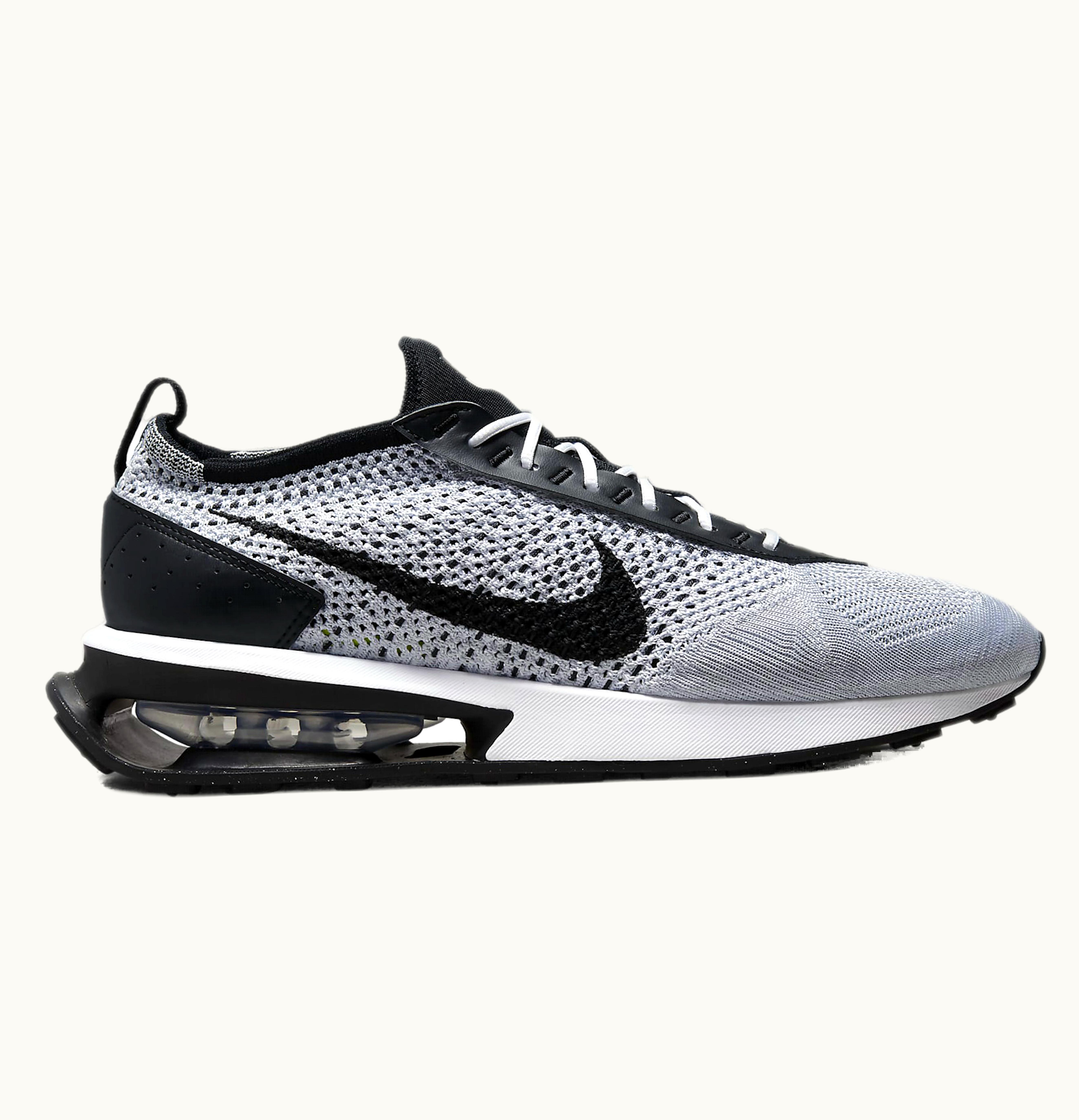 Nike Nike Air Max Flyknit Racer Pure Platinum Black