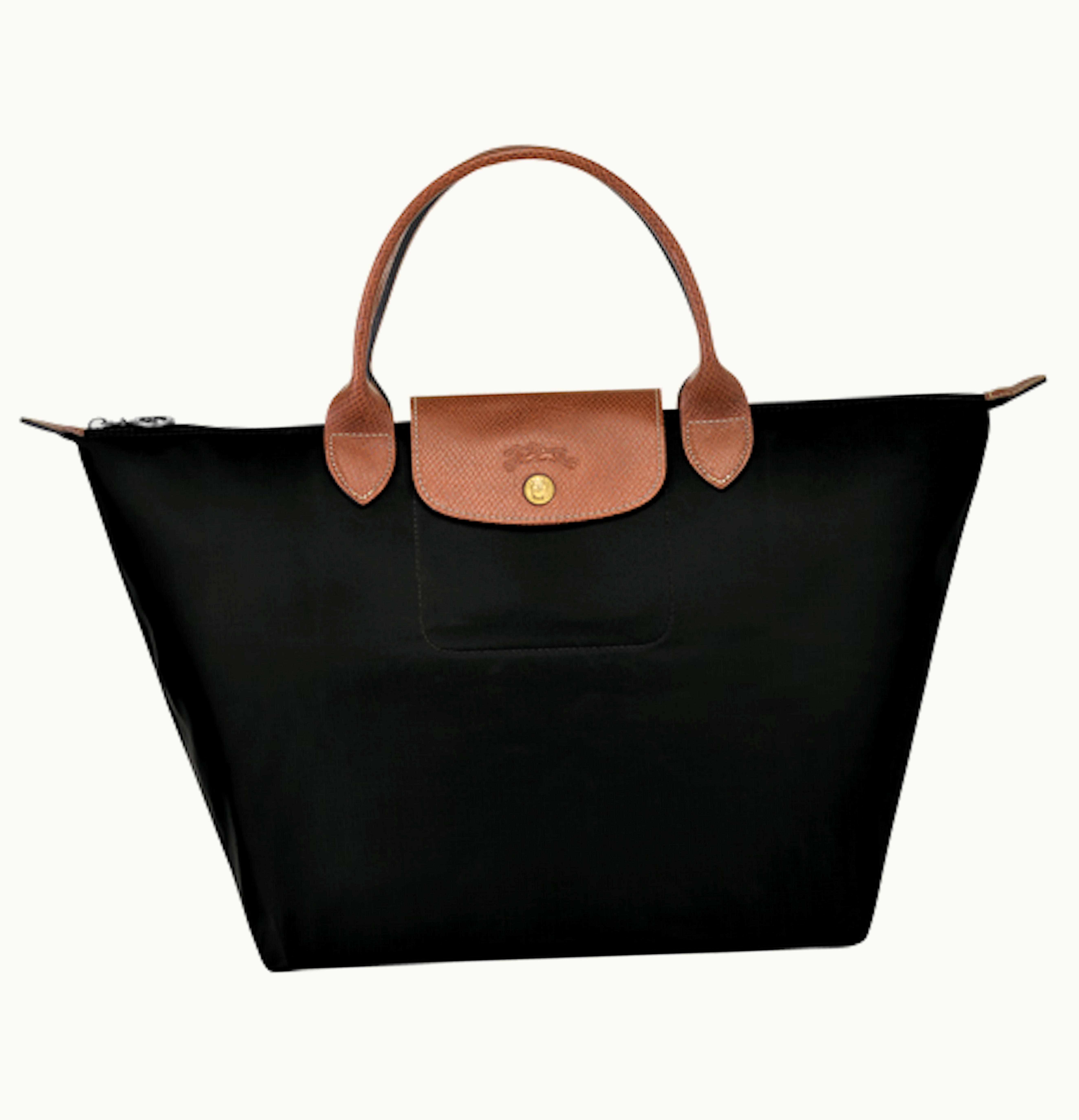 Longchamp Longchamp Le Pliage Top Handle Bag M Black
