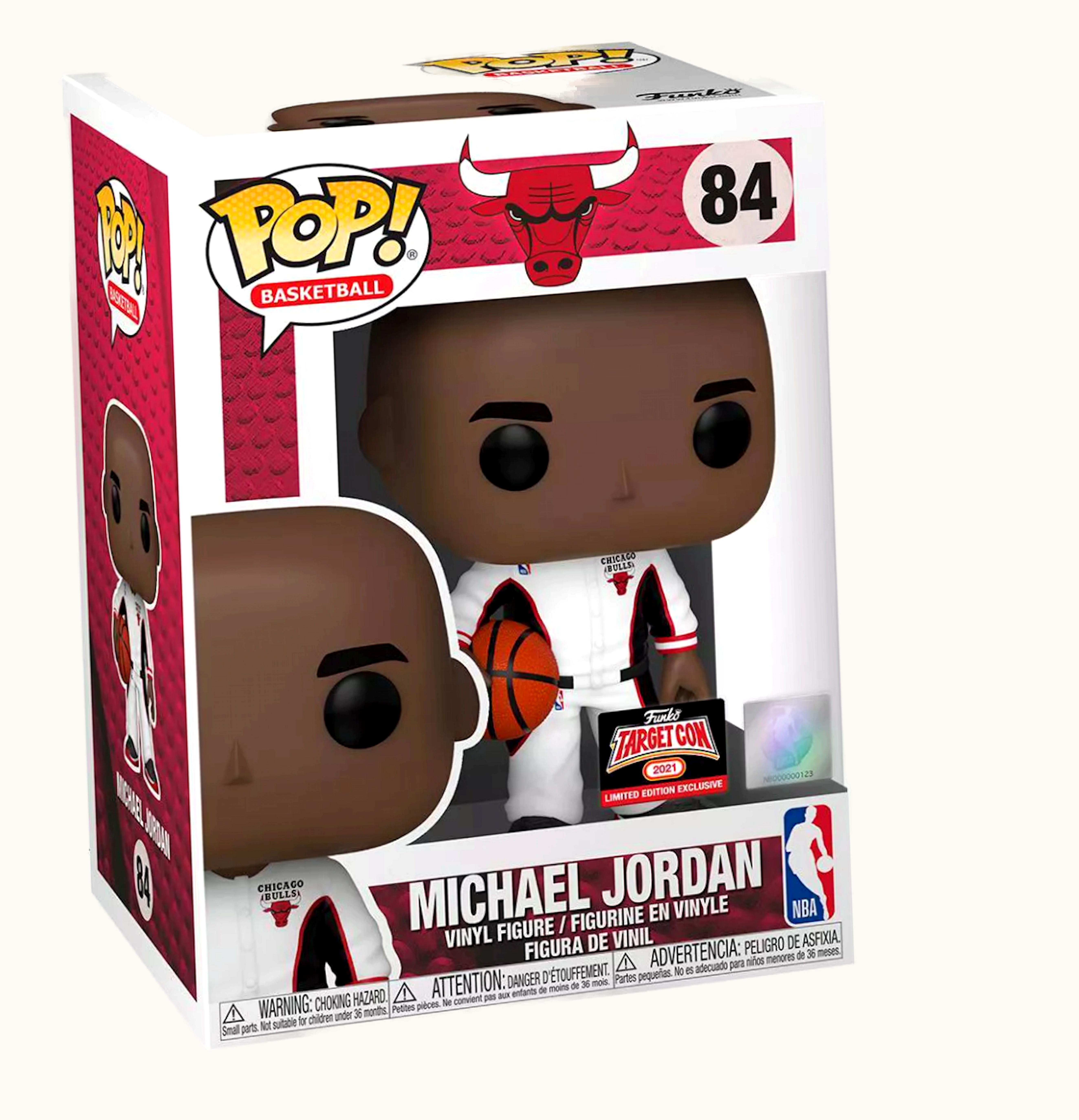 Funko Funko Pop Basketball Chicago Bulls Michael Jordan White Warmup Target Con Exclusive Figure 84
