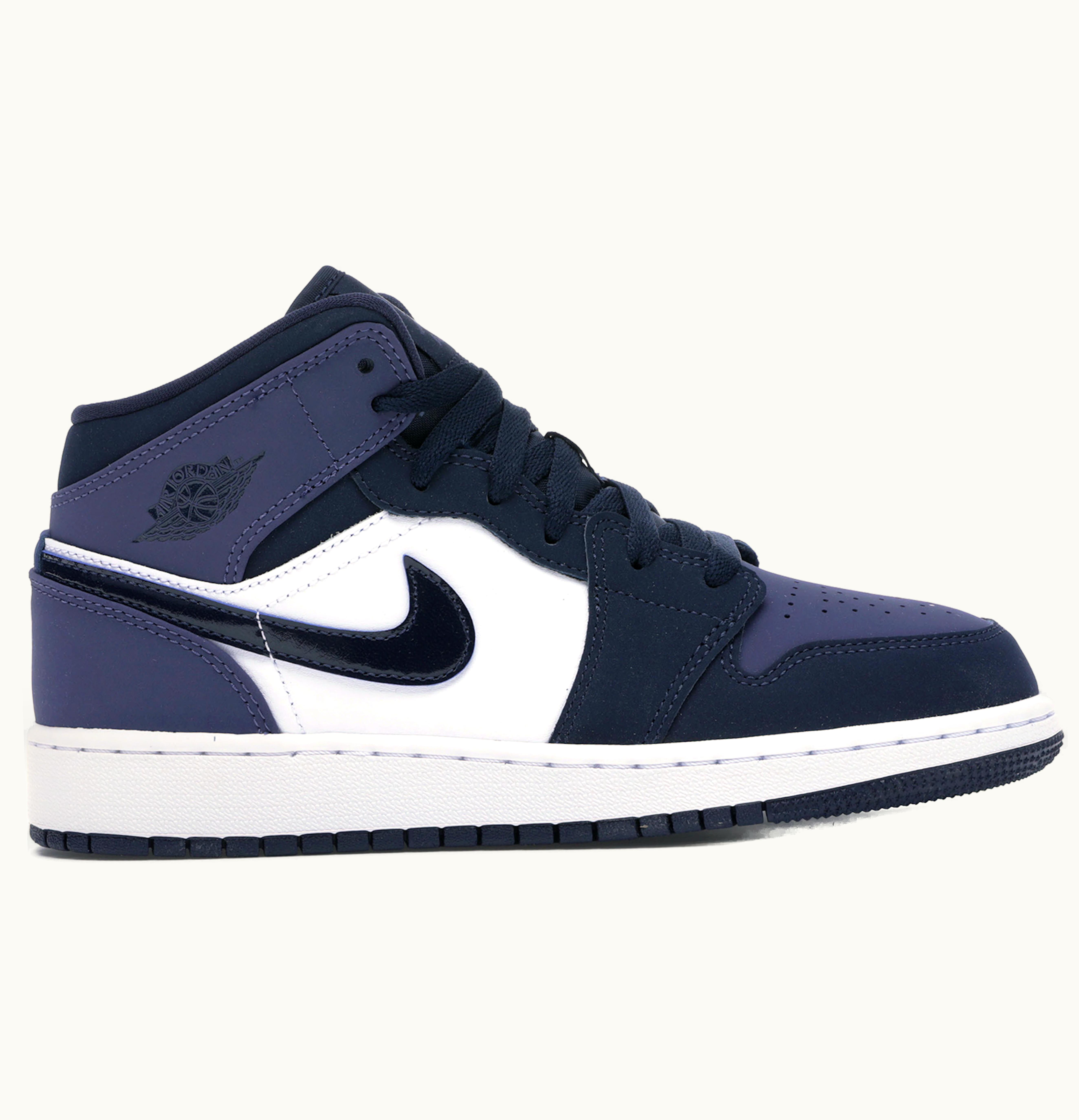 Jordan Air Jordan 1 Mid Sanded Purple GS