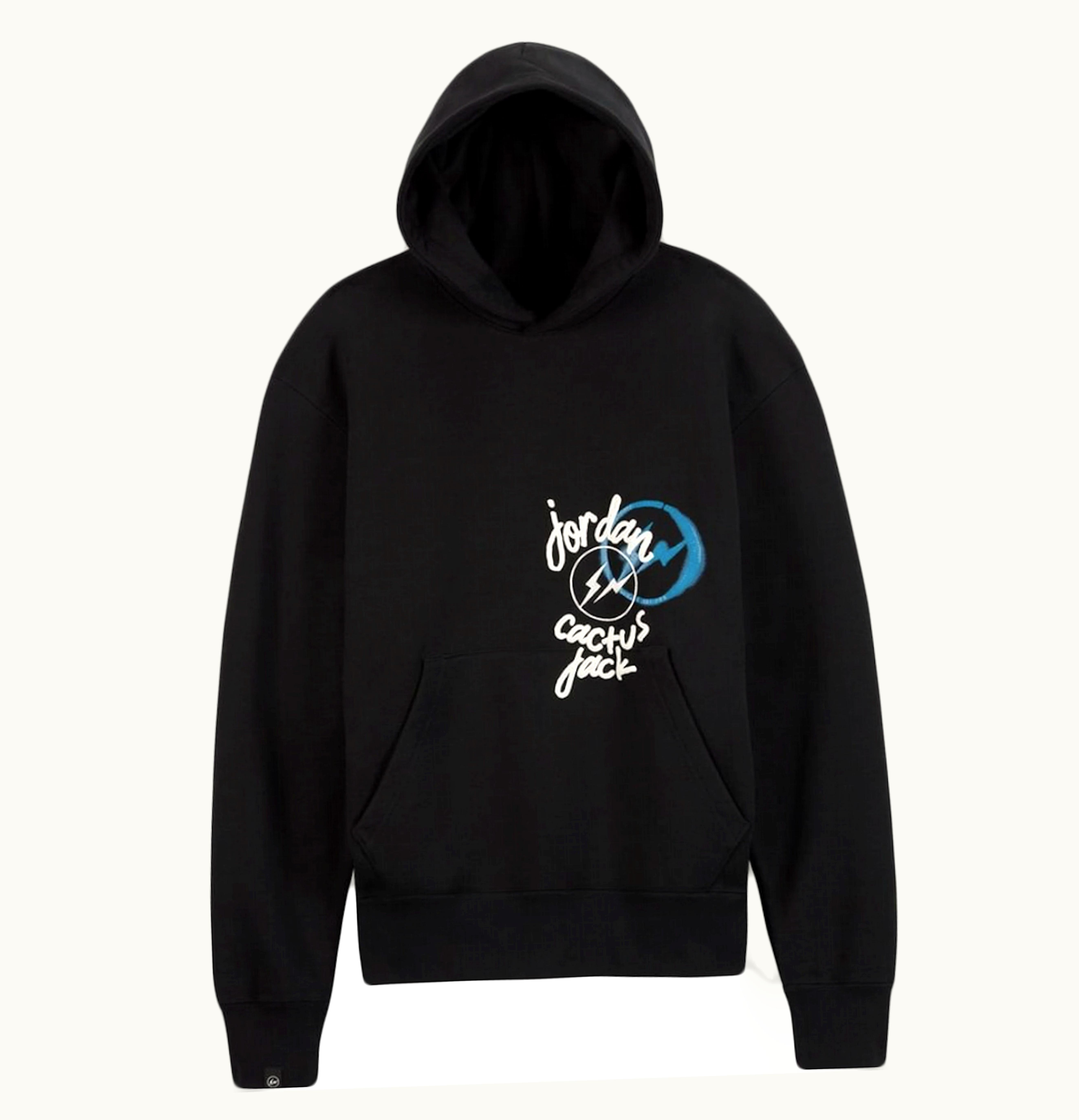 Travis Scott Travis Scott x Jordan x Fragment Hoodie Black