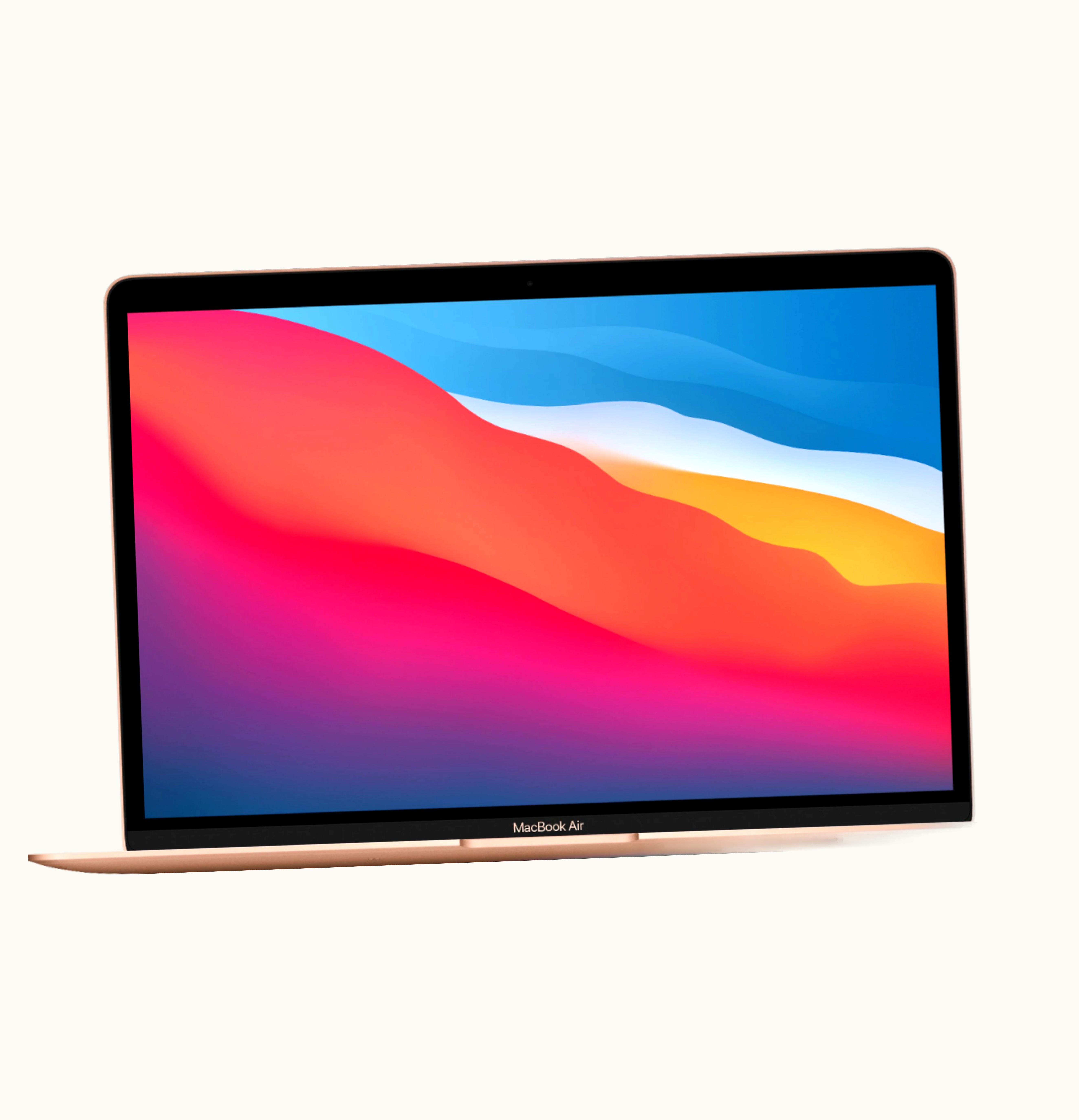 Apple Apple Macbook Air 13 Inch M1 Chip 8GB RAM 512GB SSD Mac OS MGNE3LL A Gold