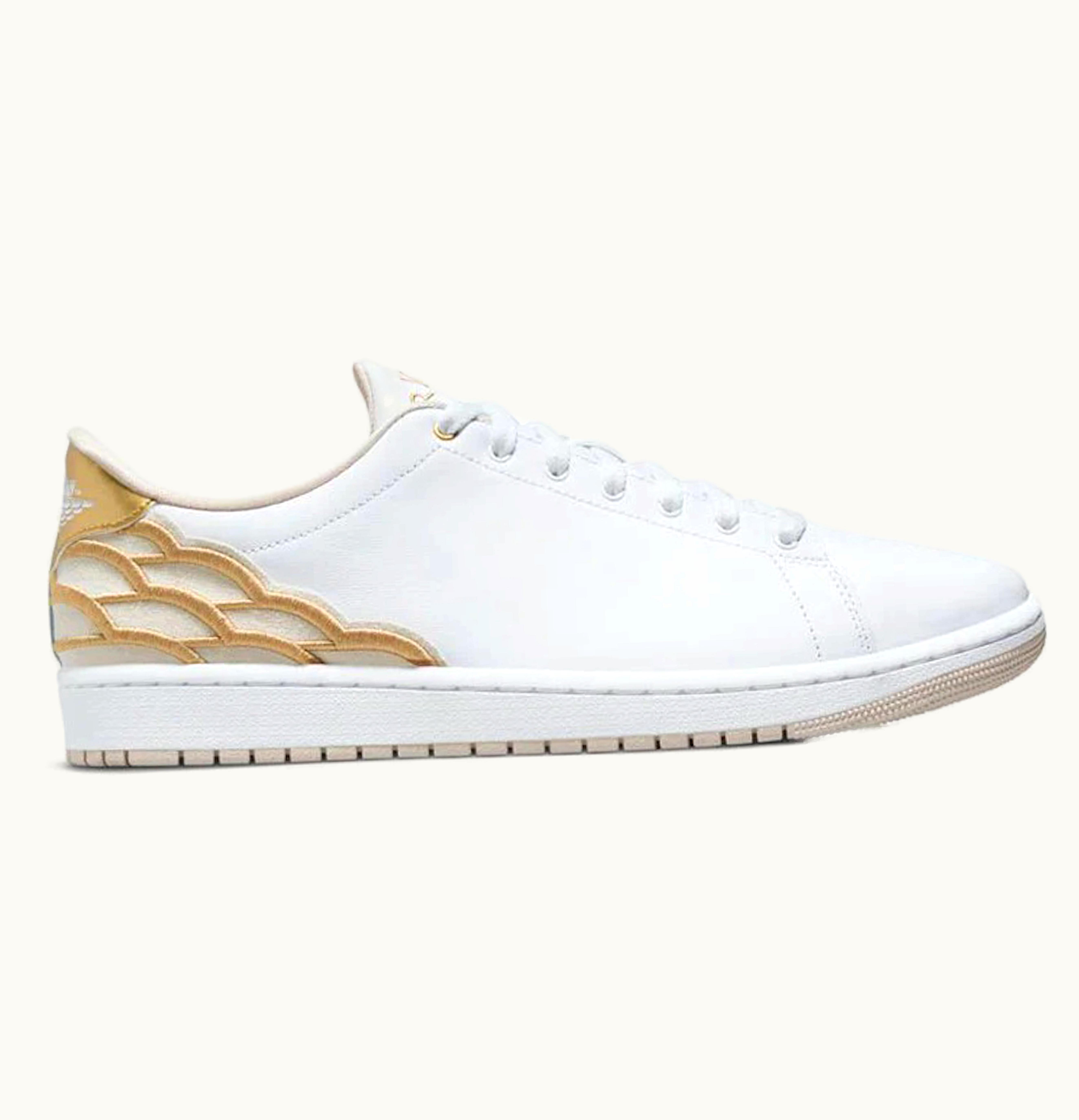 Jordan Air Jordan 1 Centre Court White Gold