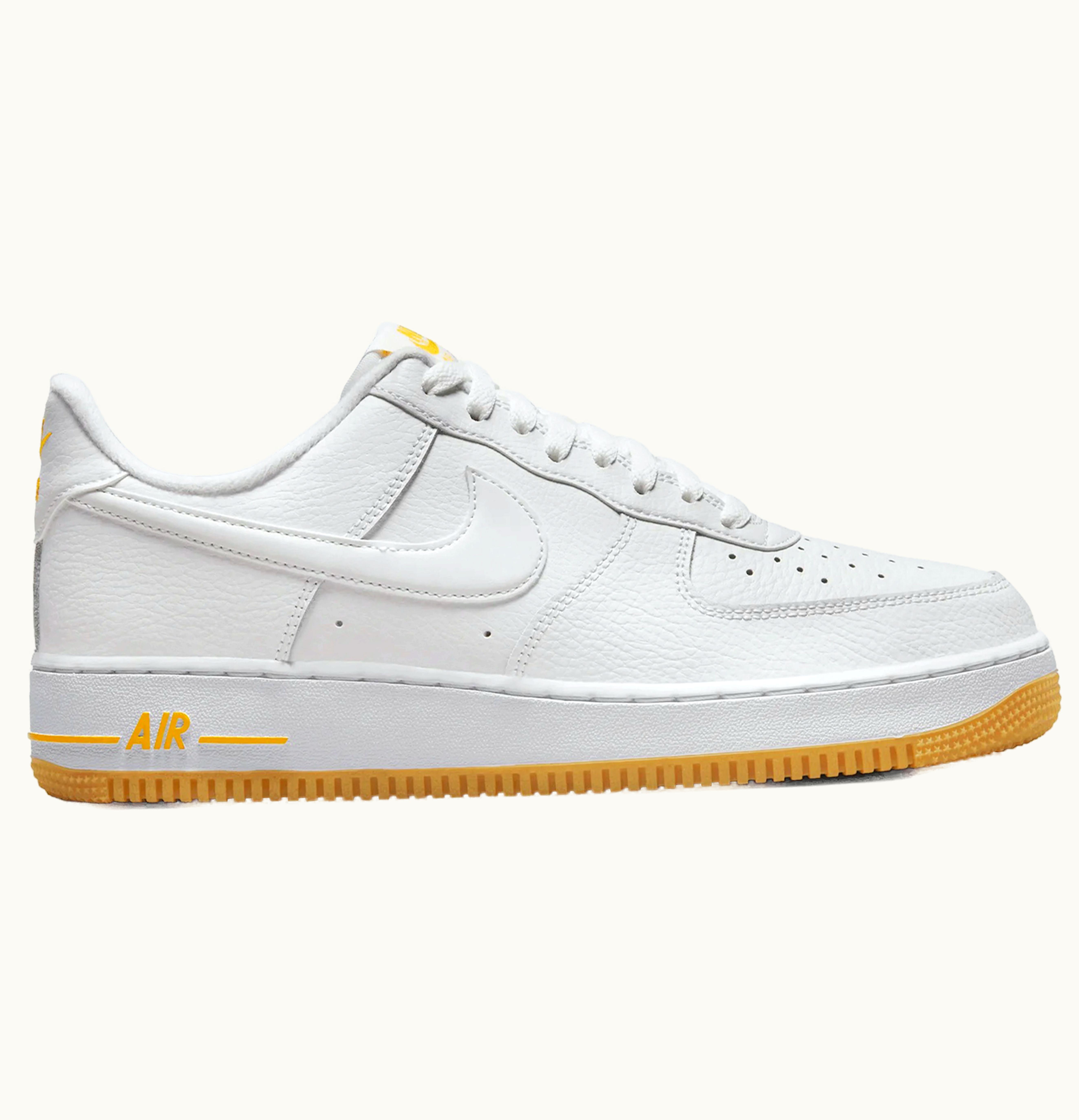 Nike Nike Air Force 1 Low 07 White University Gold Gum