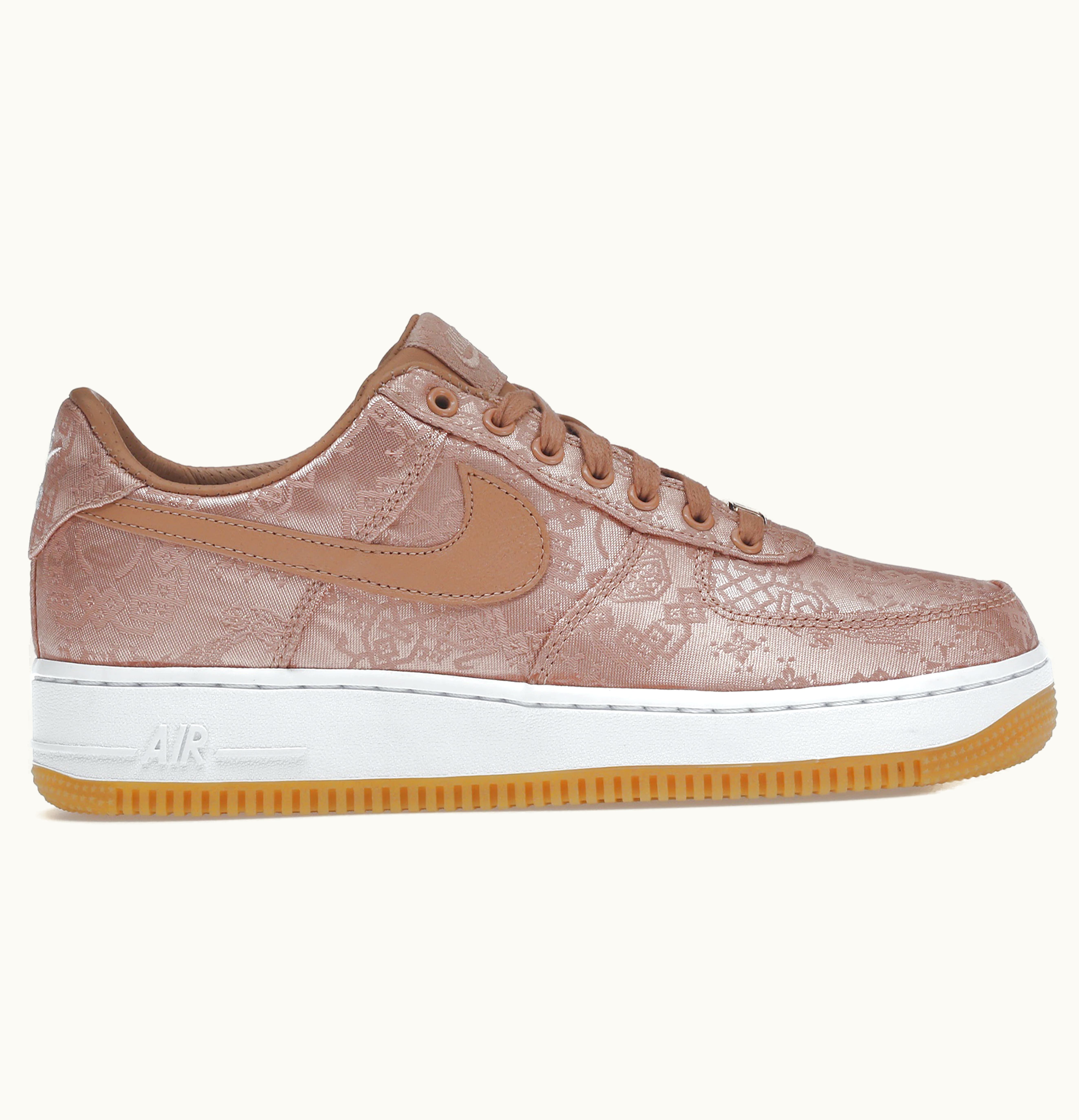 Nike Nike Air Force 1 Low Clot Rose Gold Silk