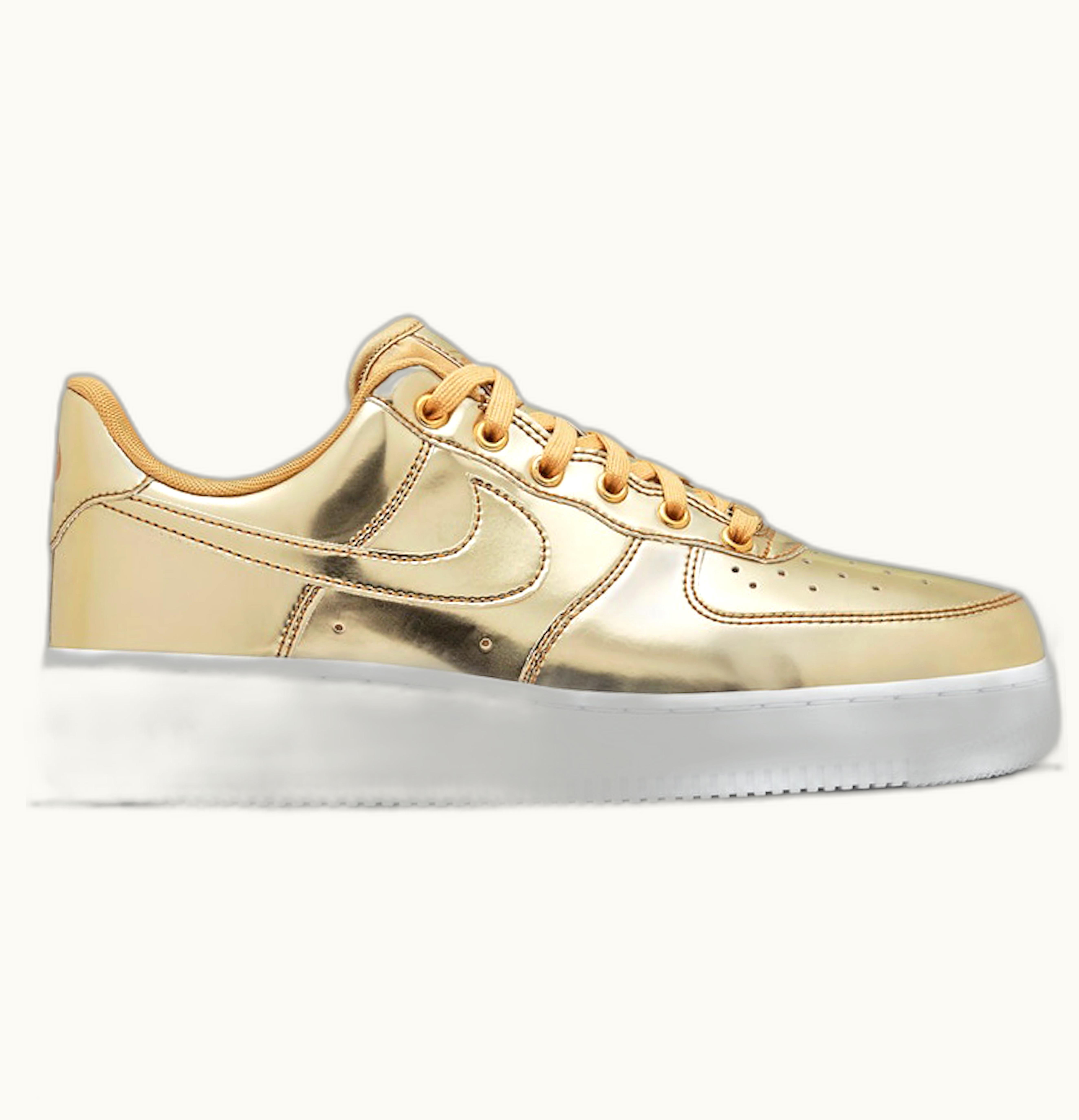 Nike Nike Air Force 1 Low Metallic Gold W