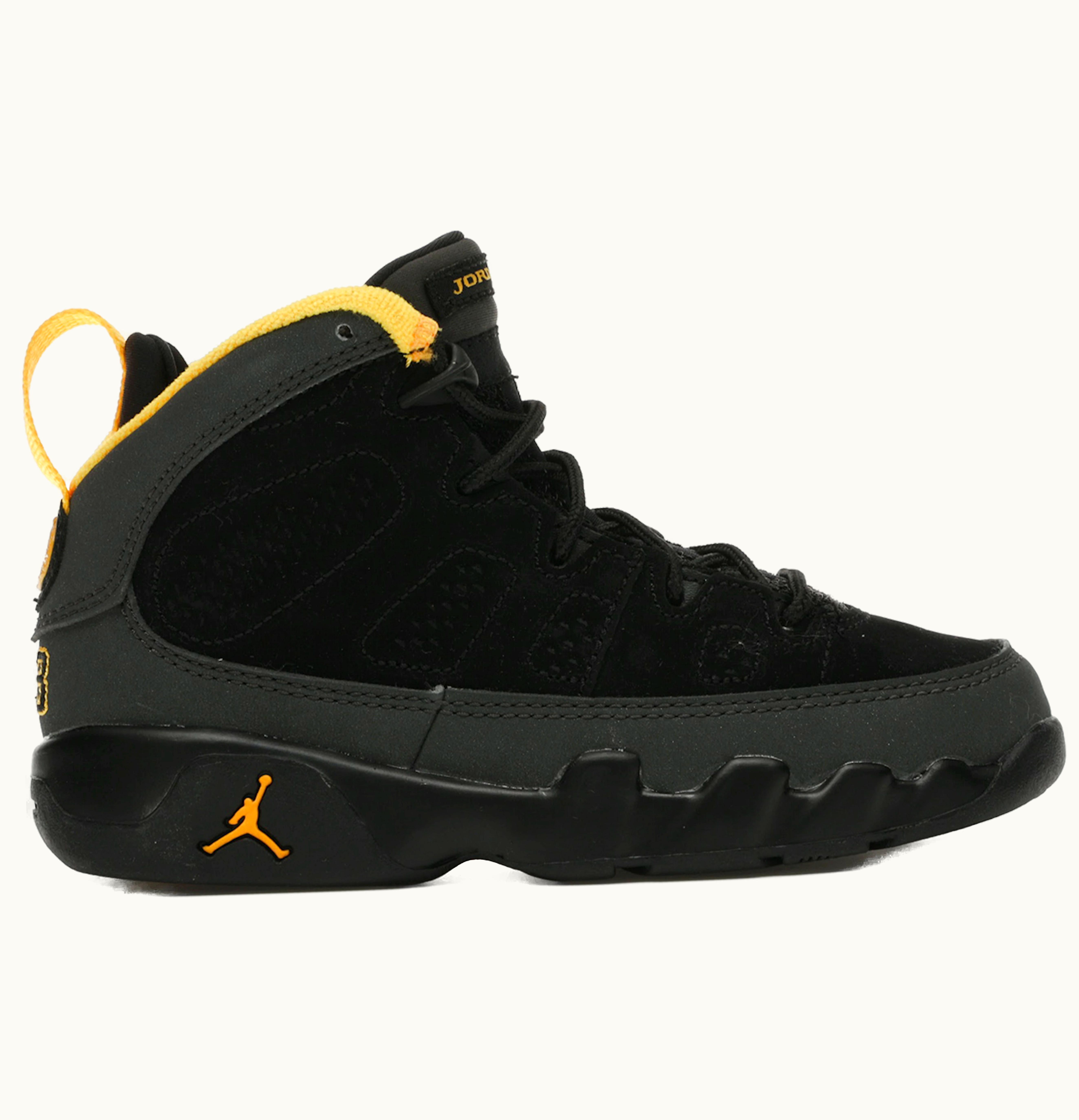 Jordan Air Jordan 9 Retro Dark Charcoal University Gold PS