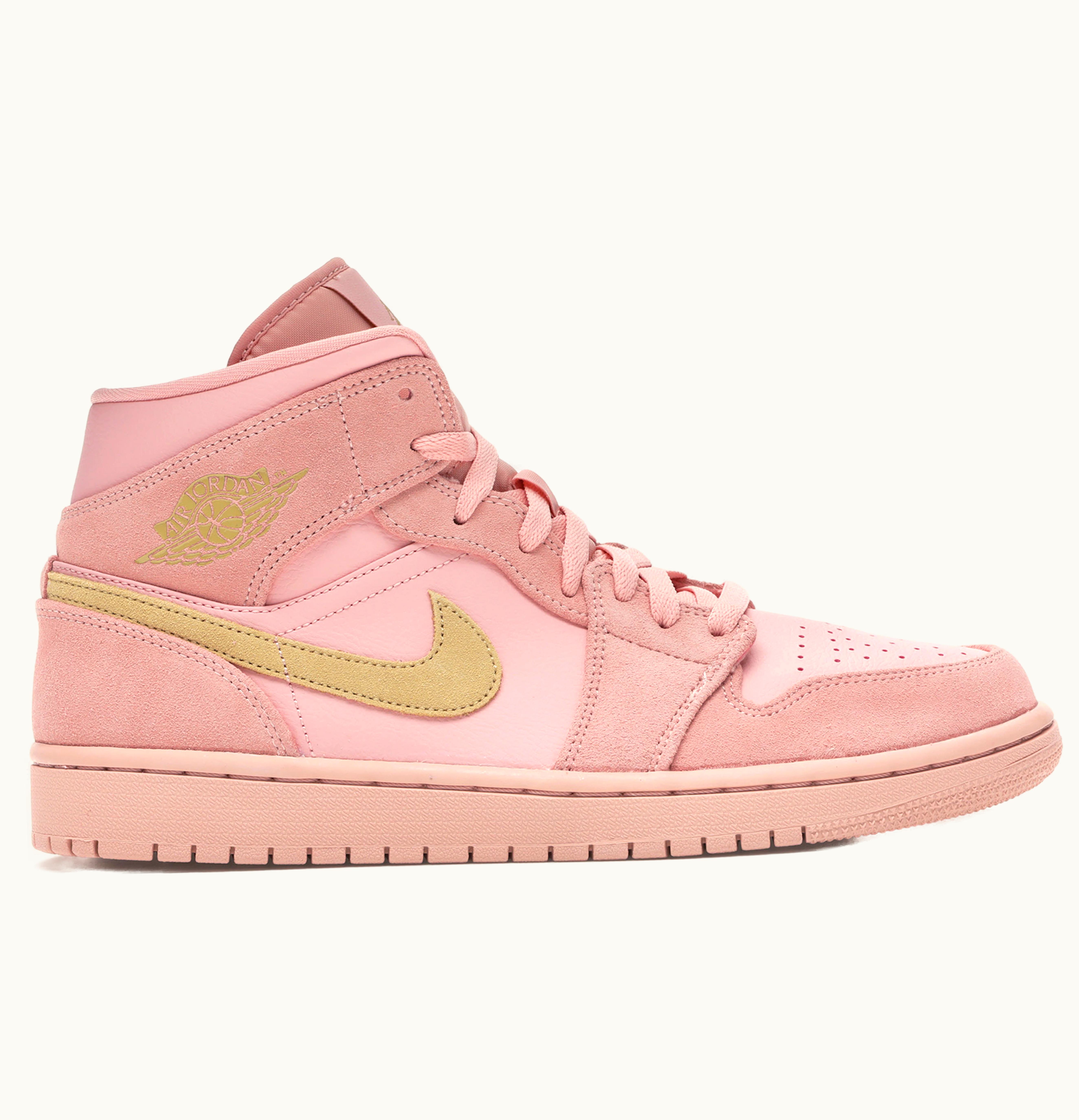Jordan Air Jordan 1 Mid Coral Gold