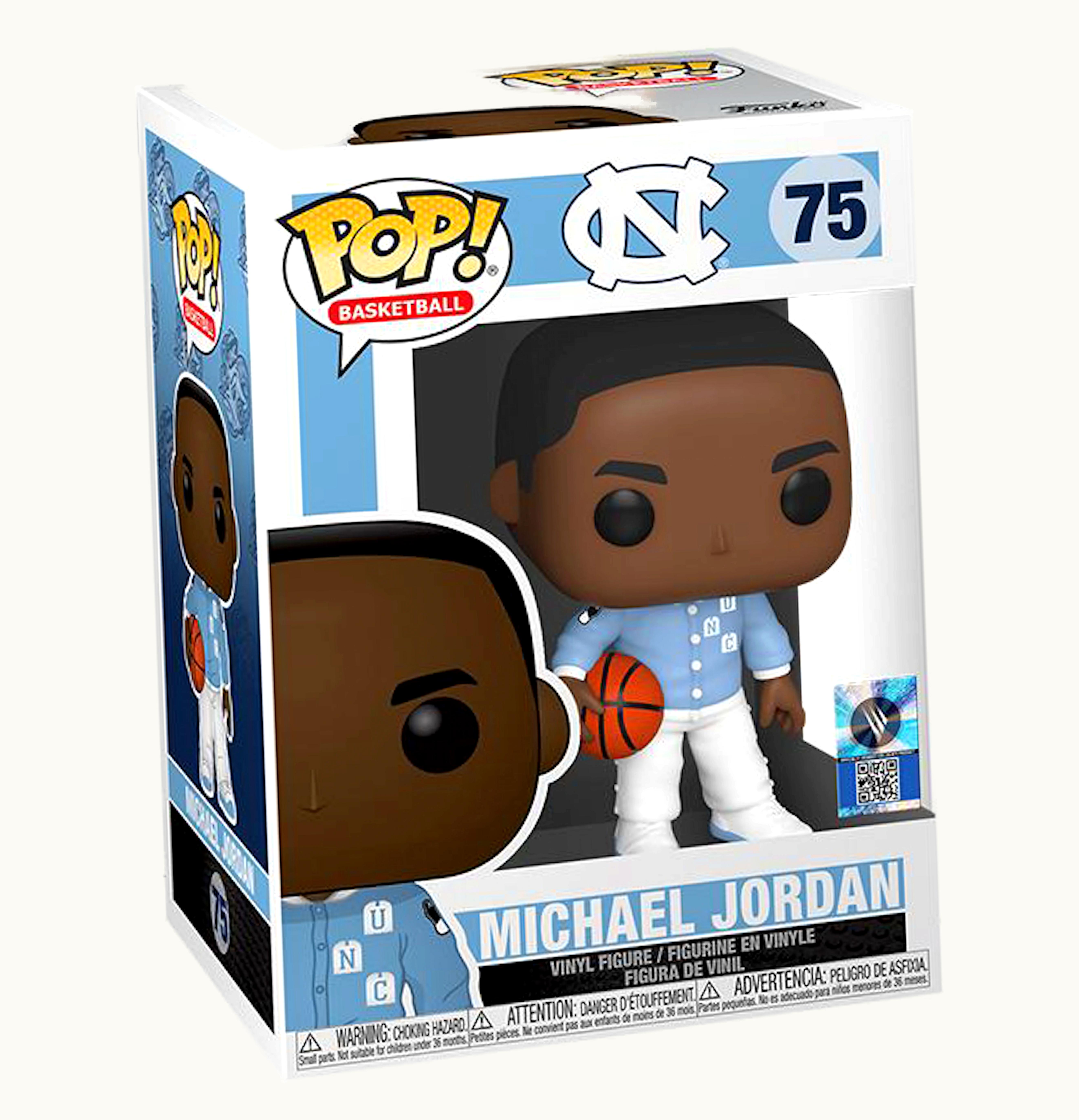 Funko Funko Pop Basketball Michael Jordan UNC Warm Up Figure 75