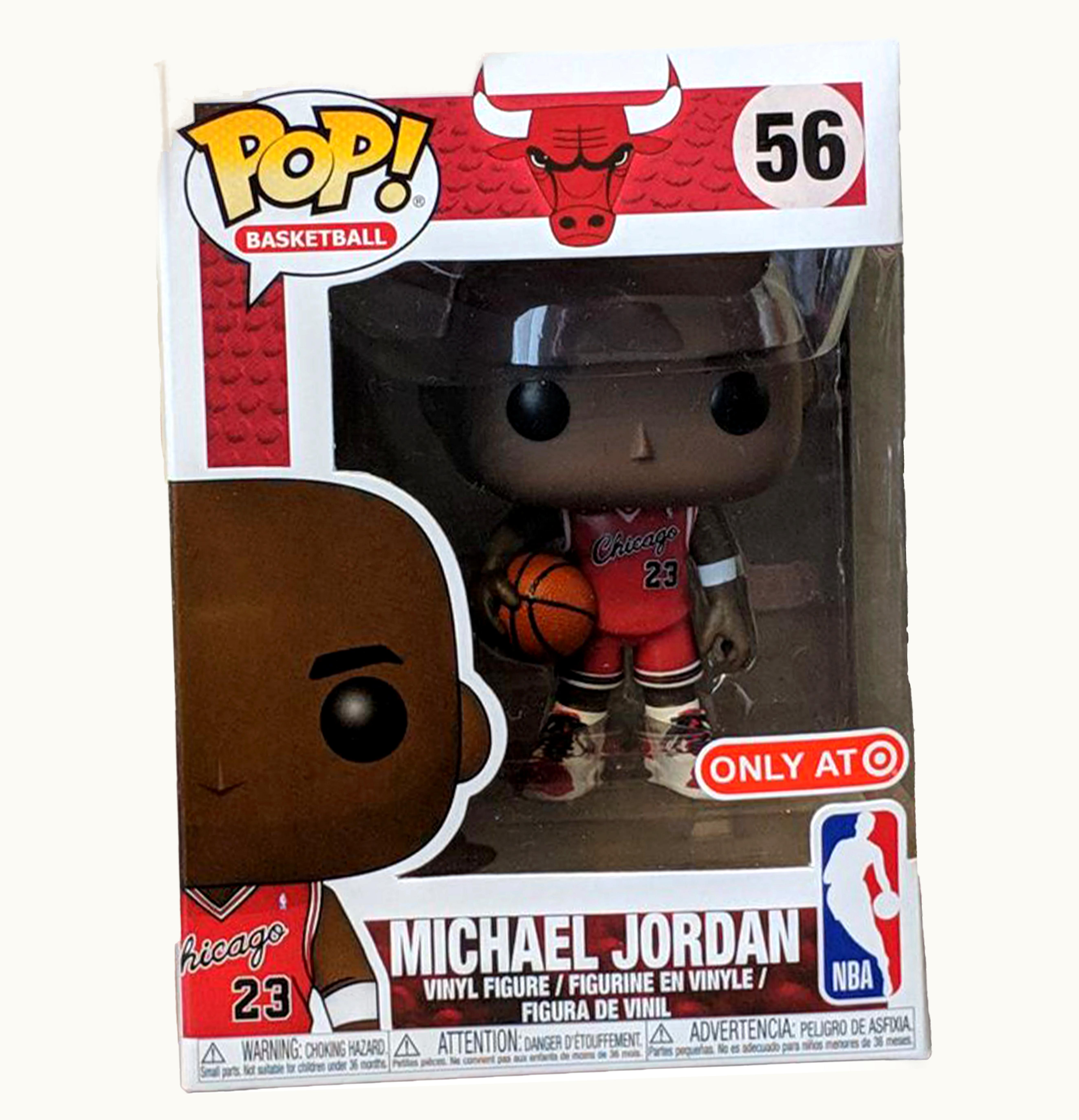 Funko Funko Pop Basketball Michael Jordan Chicago Bills Red Jersey Target Exclusive Figure 56