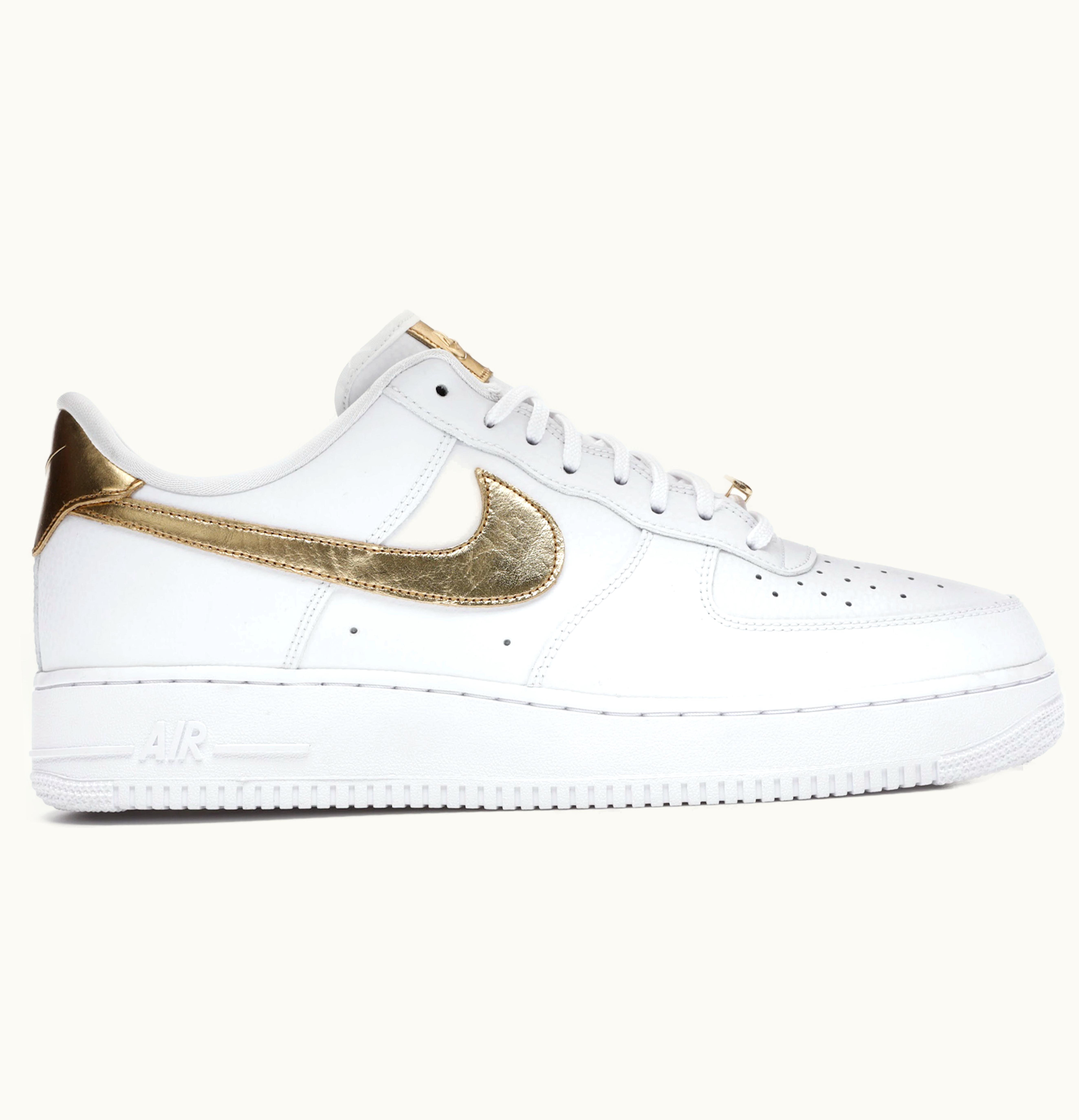 Nike Nike Air Force 1 Low White Metallic Gold 2020