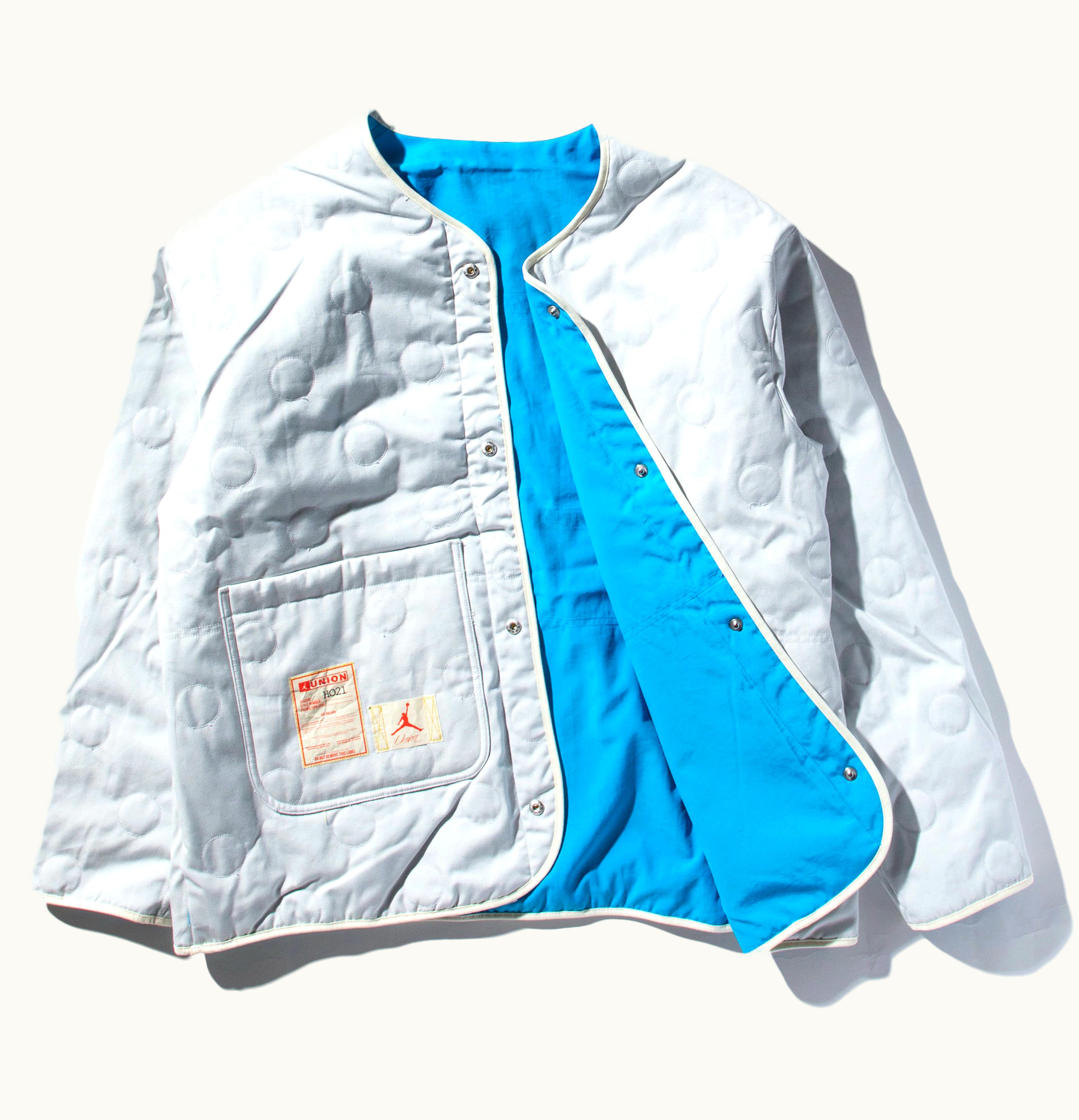 Jordan Jordan x Union M J LINER Jacket Equator Blue Photon Dust