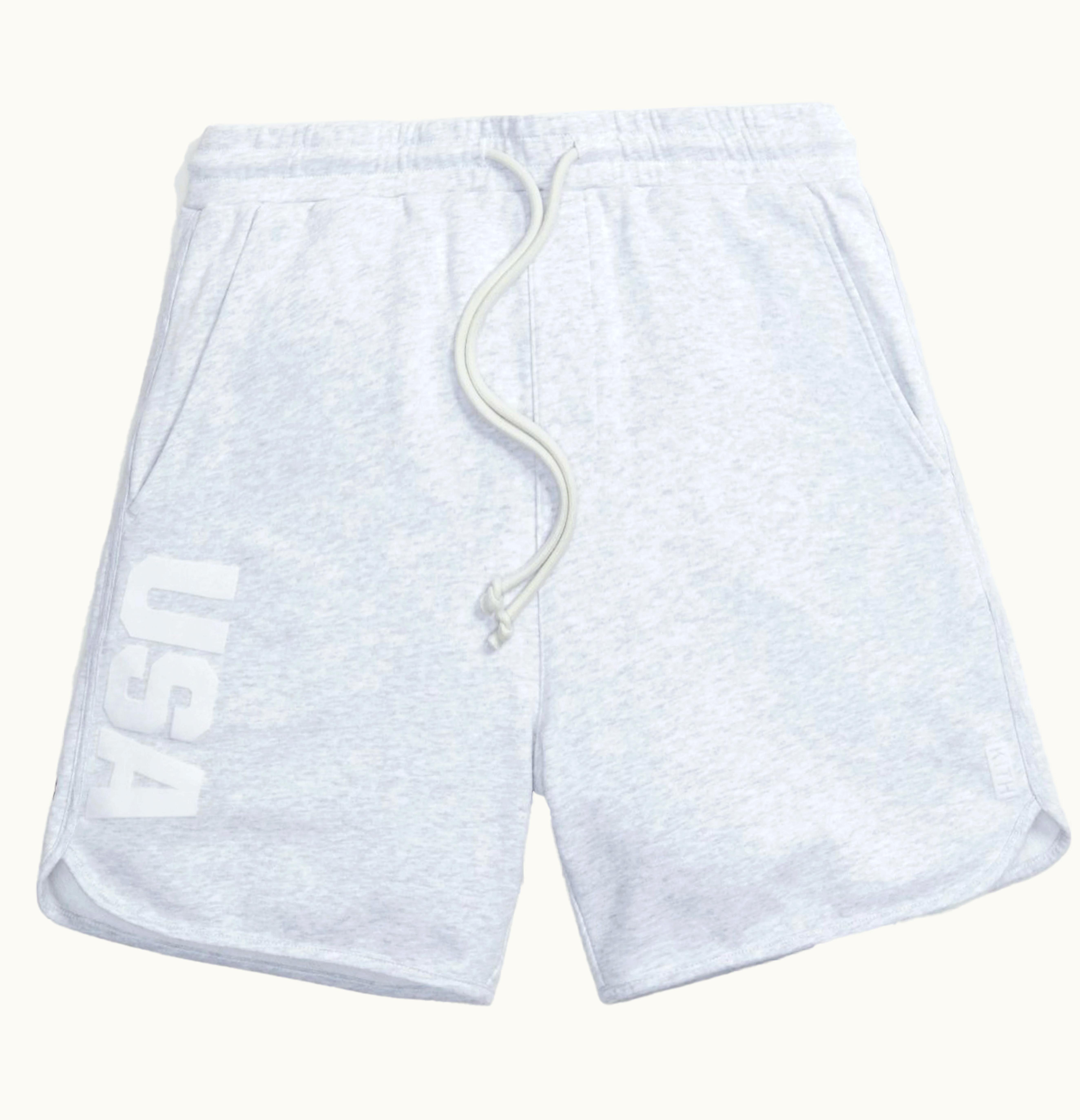 Kith Kith for Team USA 5 Rings Jordan Short Light Heather Grey
