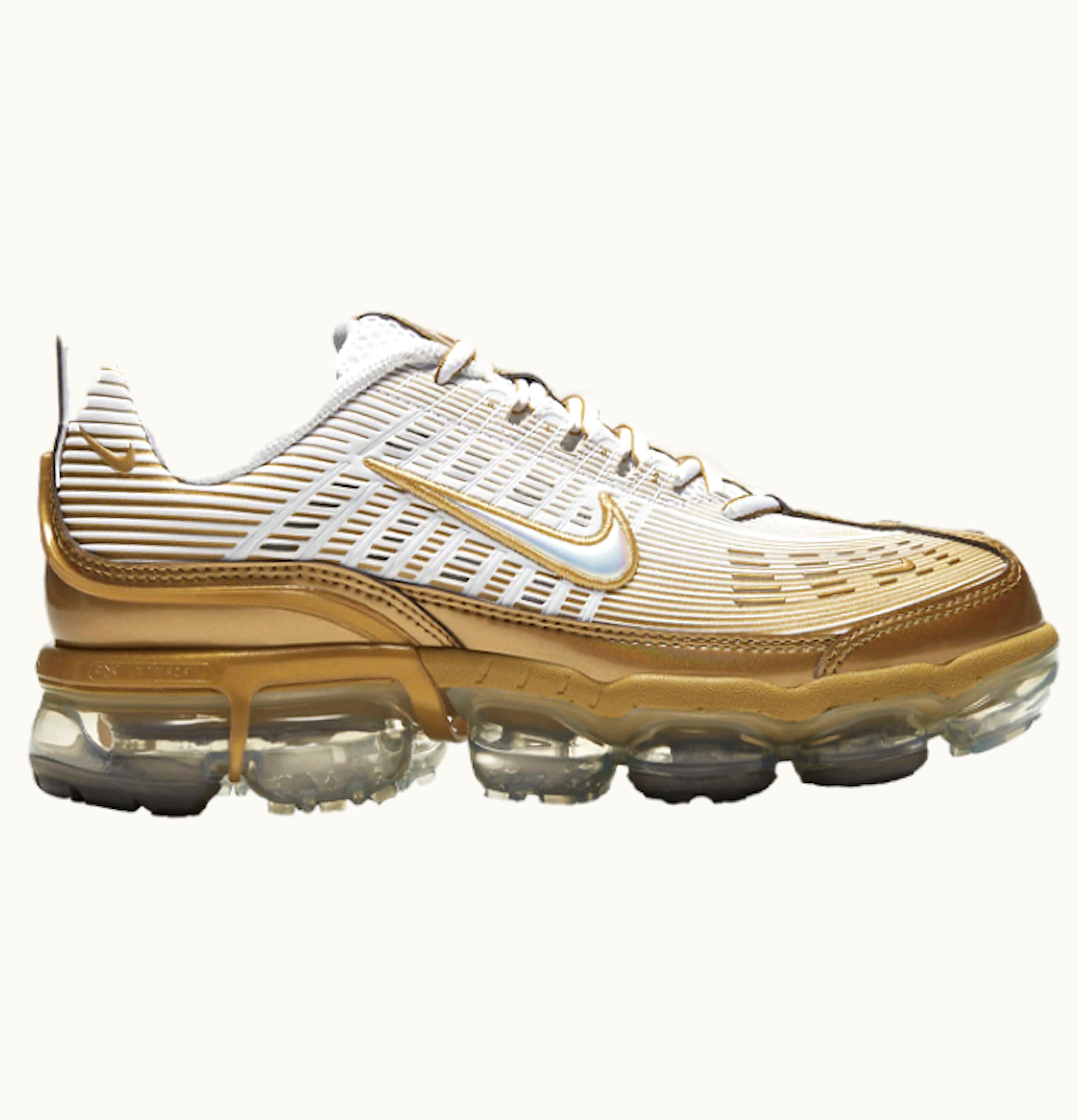 Nike Nike Air VaporMax 360 White Metallic Gold W