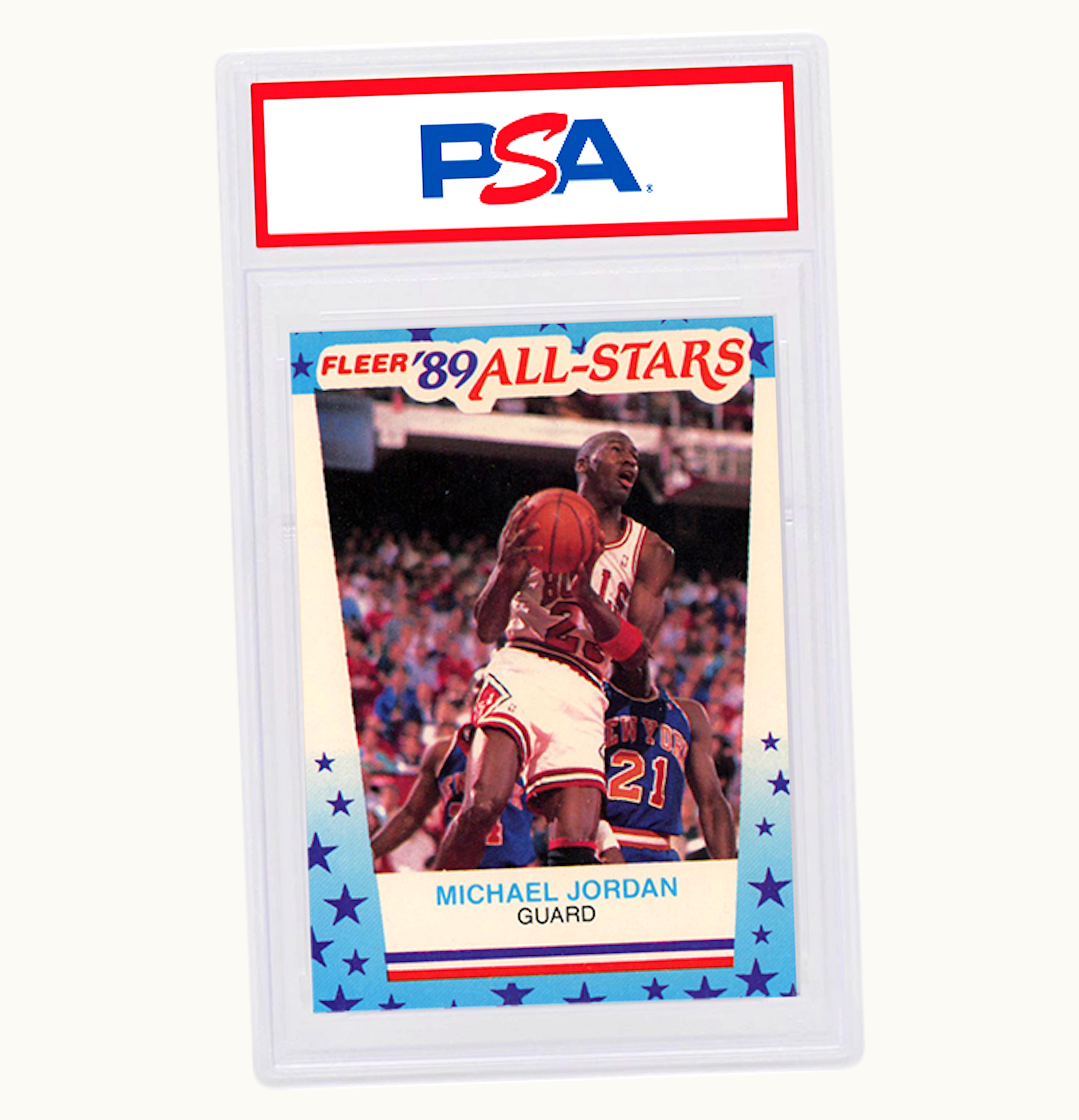 Fleer Michael Jordan 1989 Fleer Sticker 3