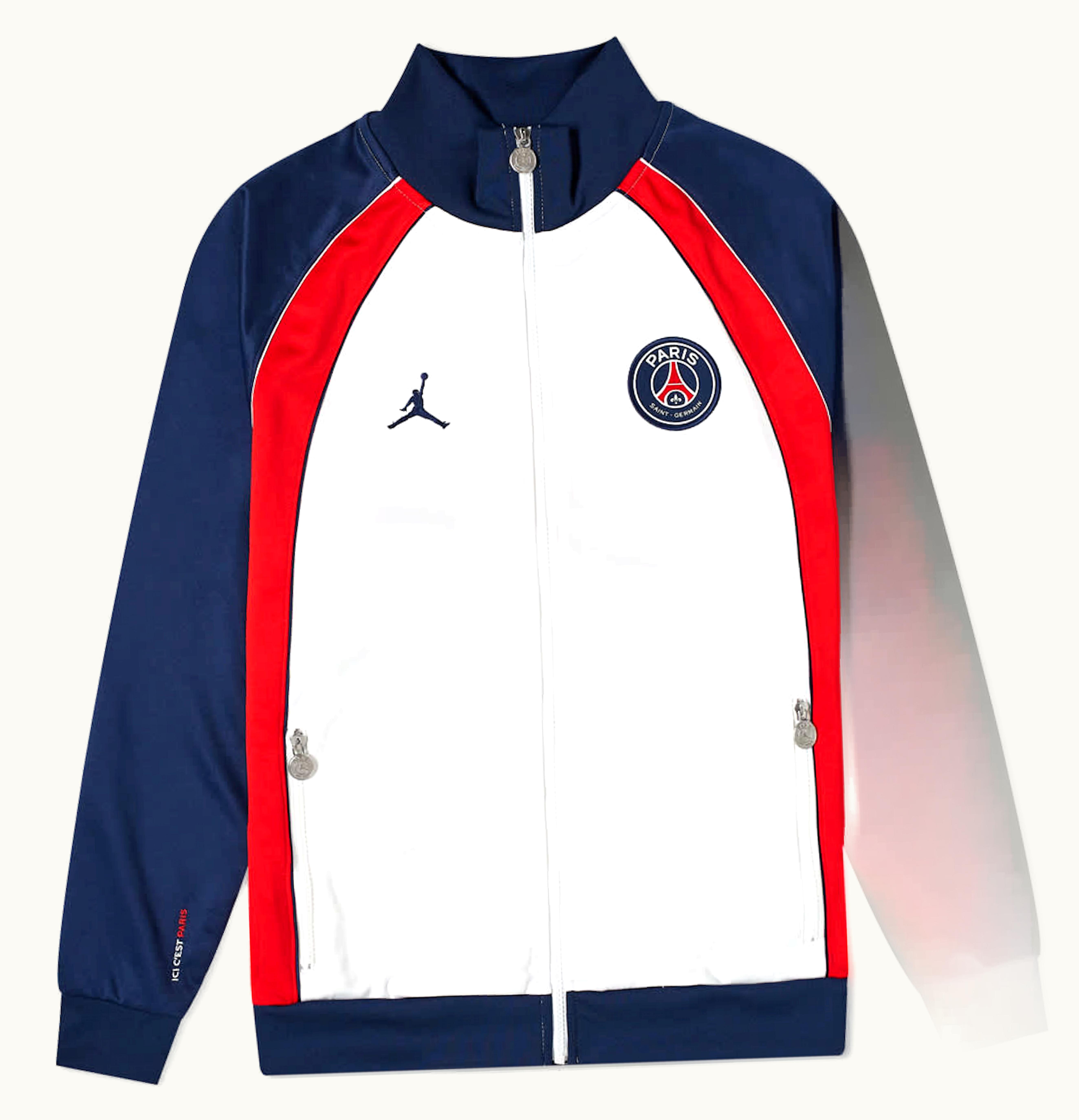 Jordan Jordan x Paris Saint Germain Anthem 20 Jacket White Midnight Navy