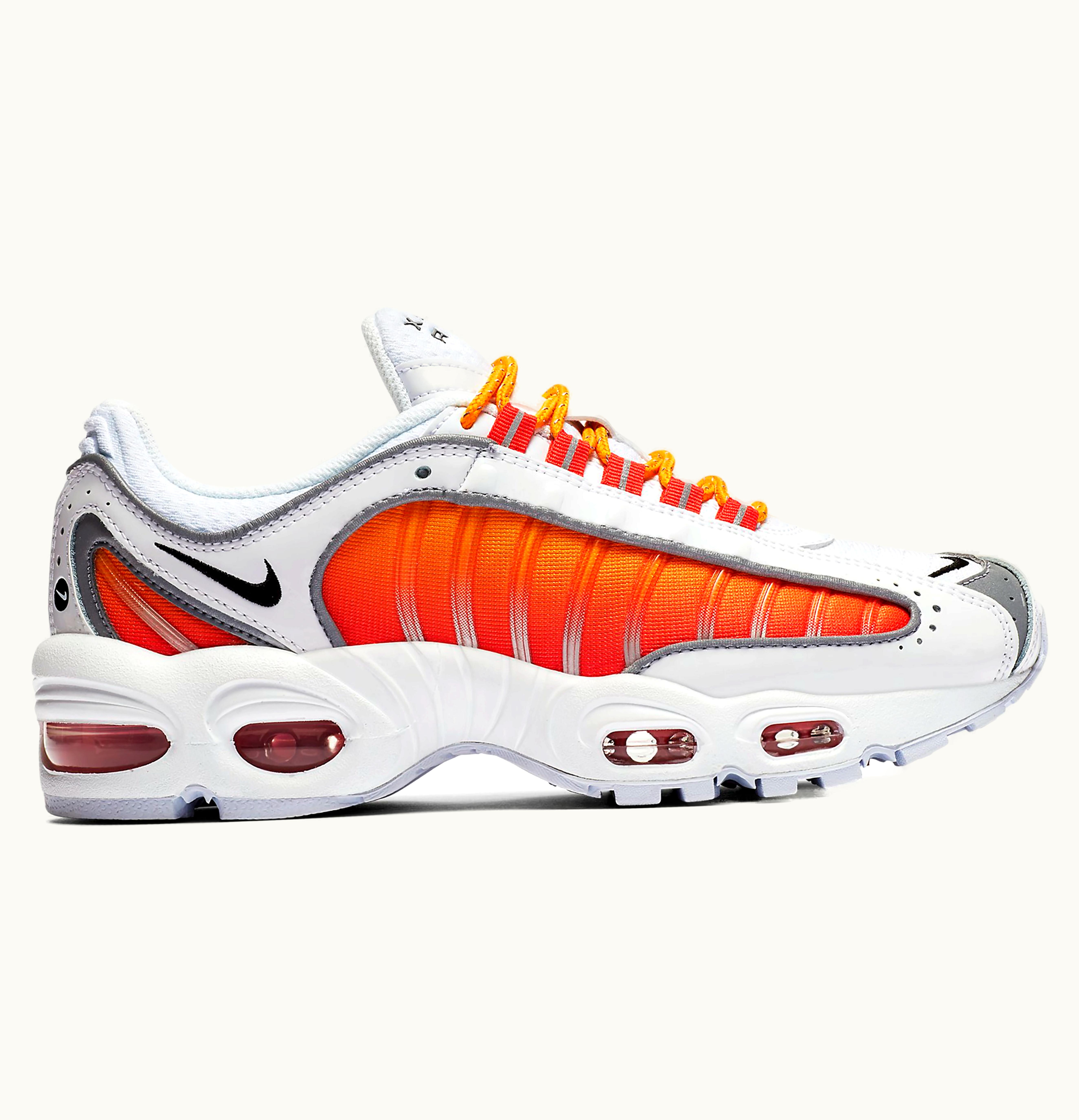 Nike Nike Air Max Tailwind 4 White University Gold Habanero Red W