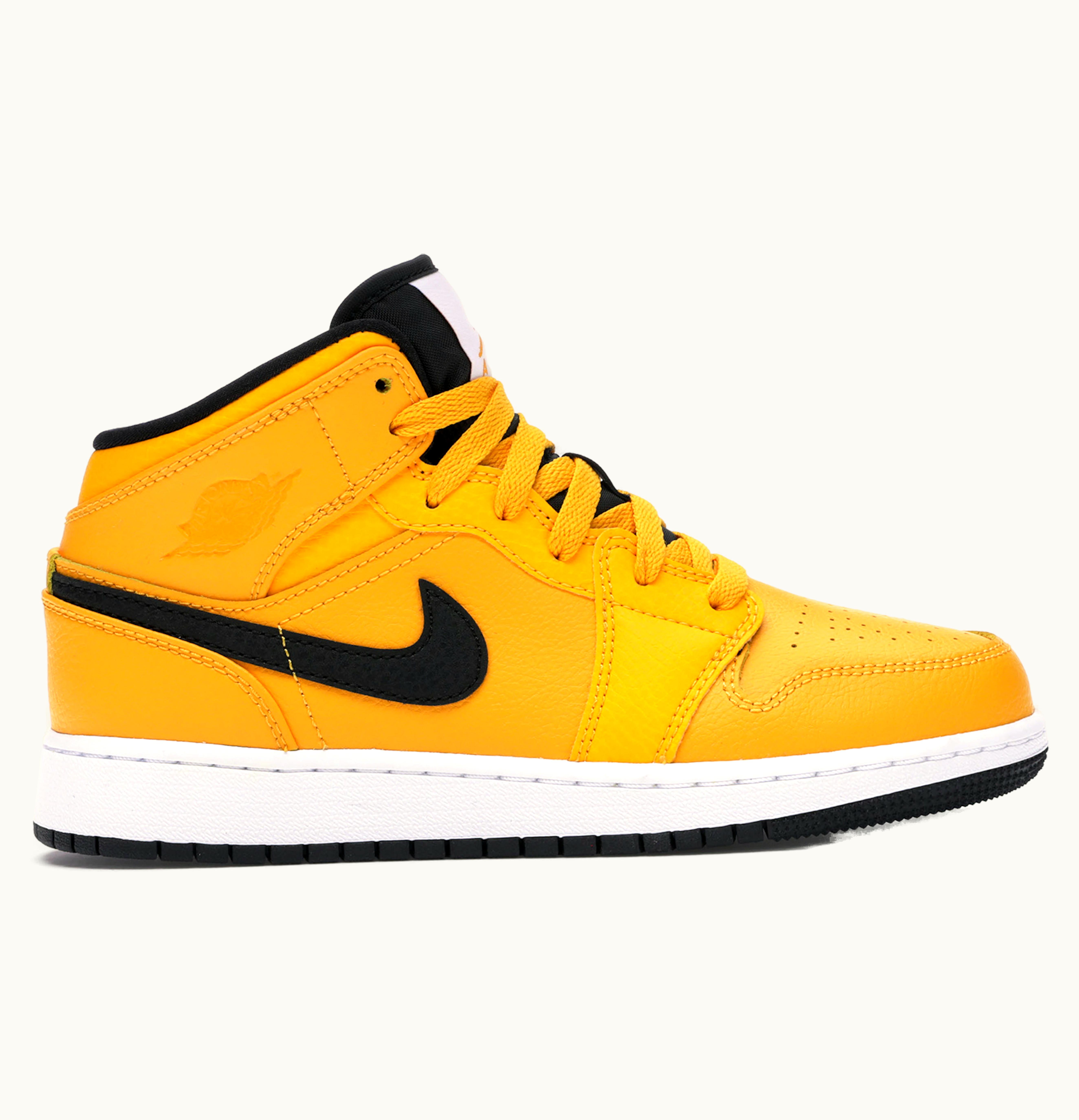 Jordan Air Jordan 1 Mid University Gold Black GS