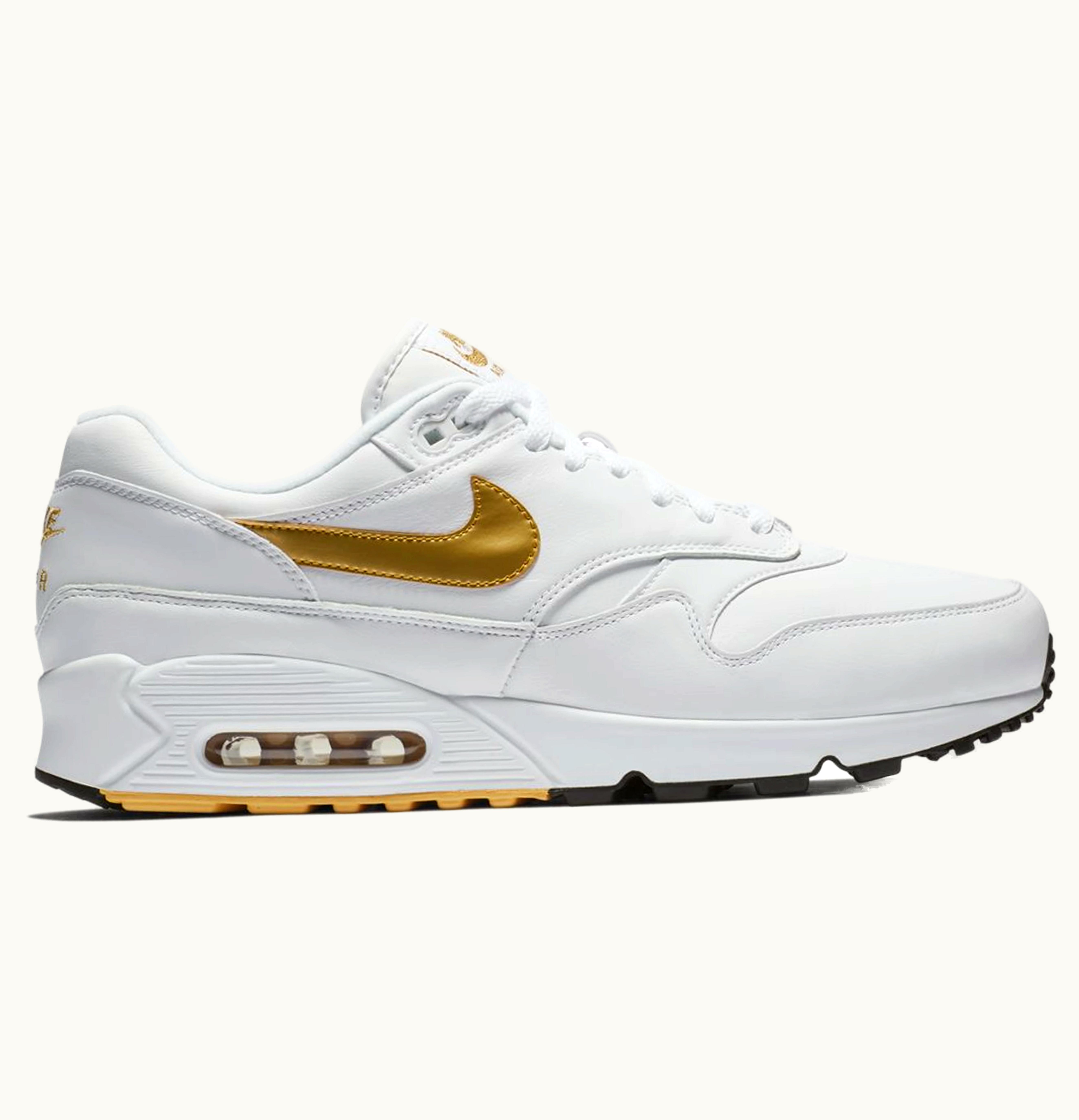 Nike Nike Air Max 90 1 White Gold