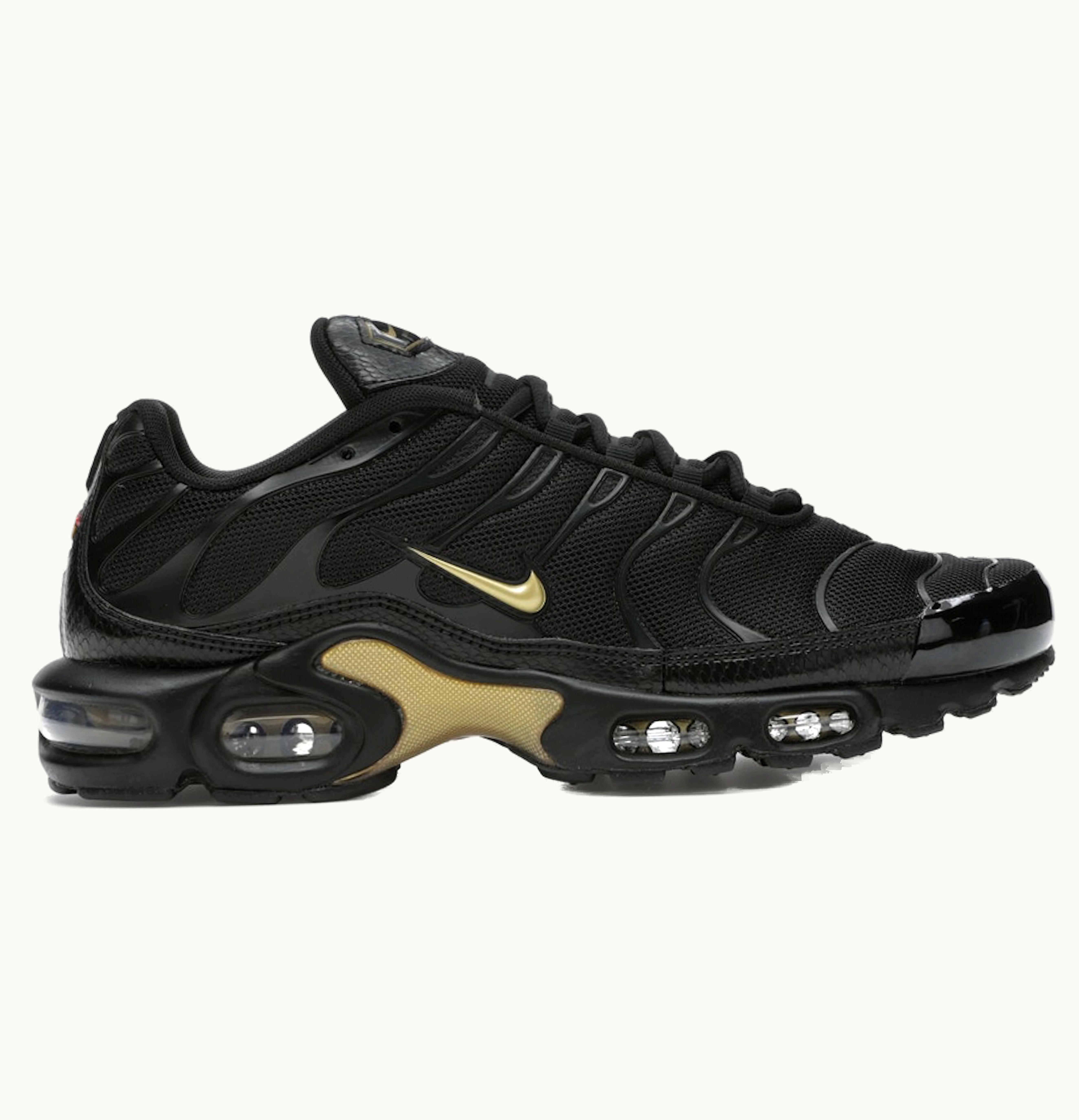 Nike Nike Air Max Plus Black Metallic Gold 2019