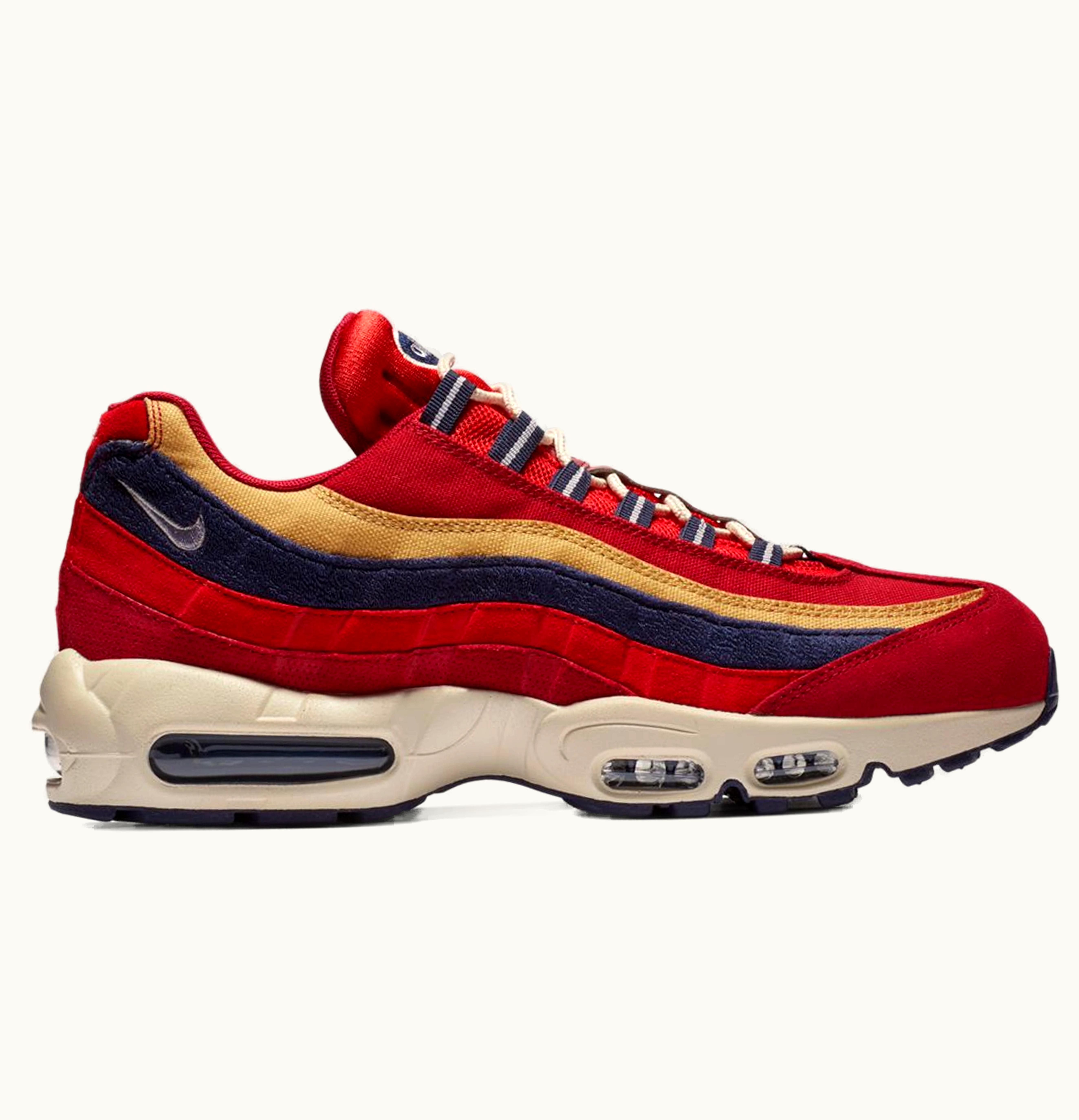 Nike Nike Air Max 95 Red Crush Wheat Gold