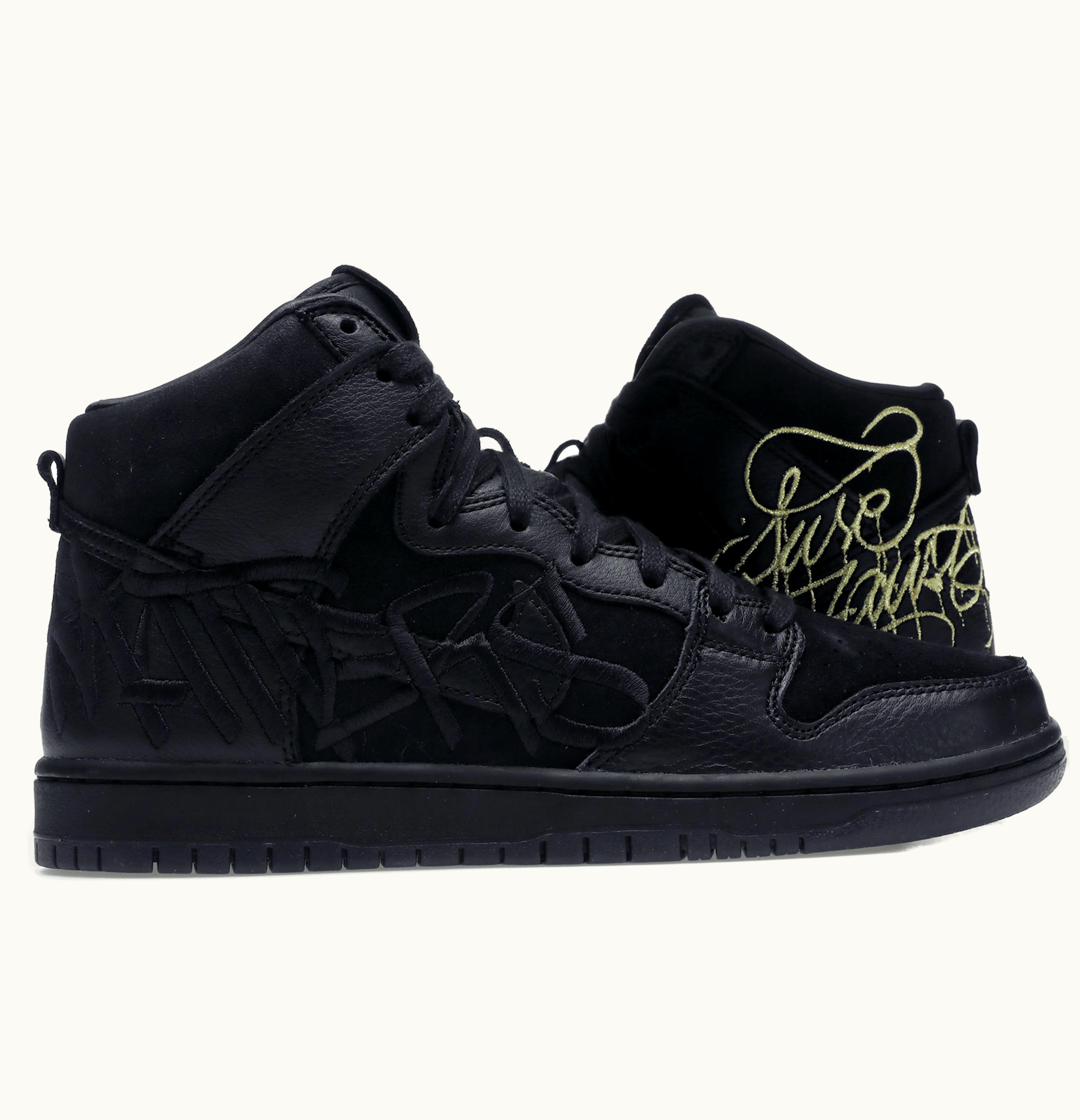 Nike Nike SB Dunk High FAUST Black Gold