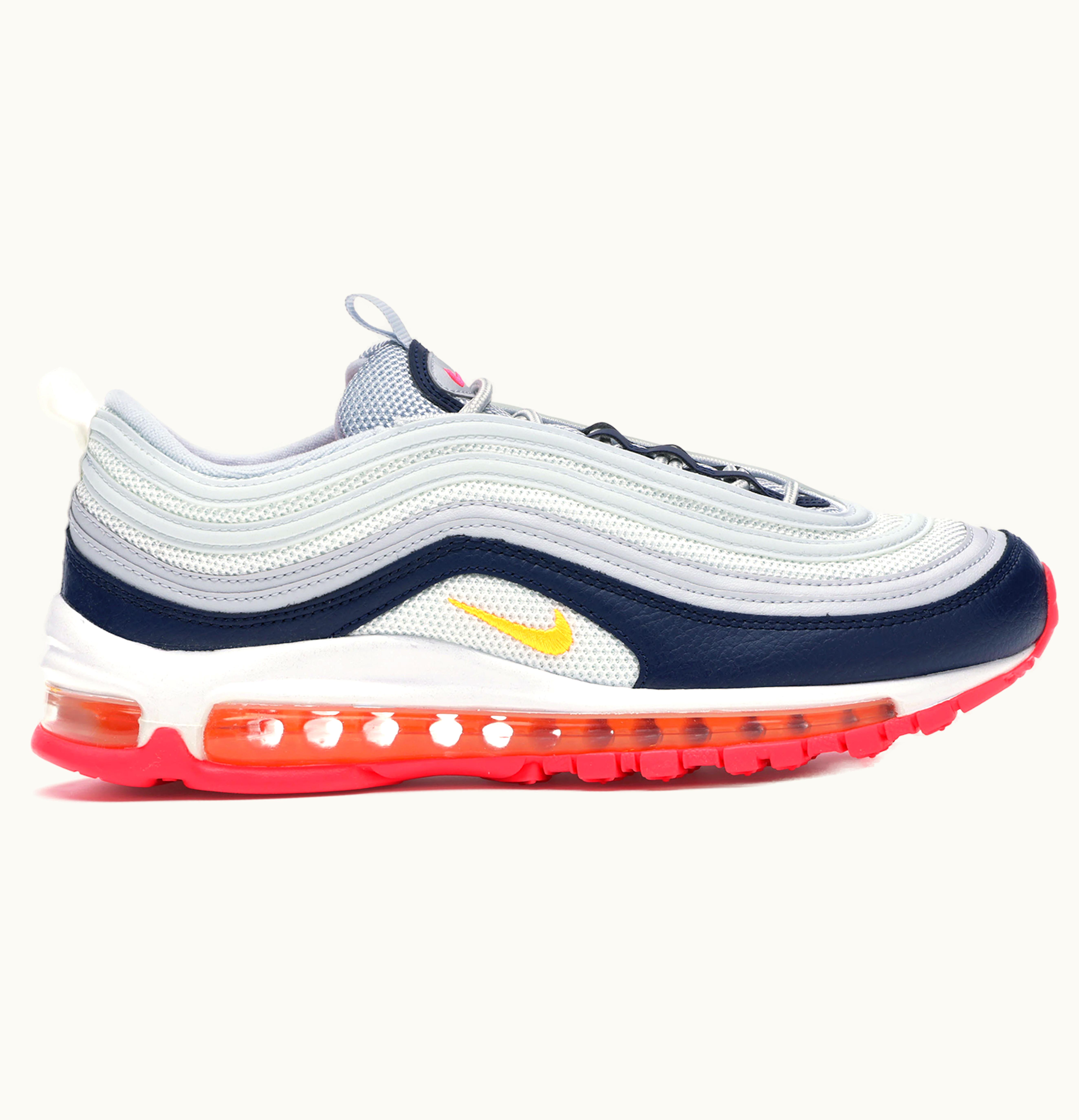 Nike Nike Air Max 97 Midnight Navy Racer Pink Laser Orange W