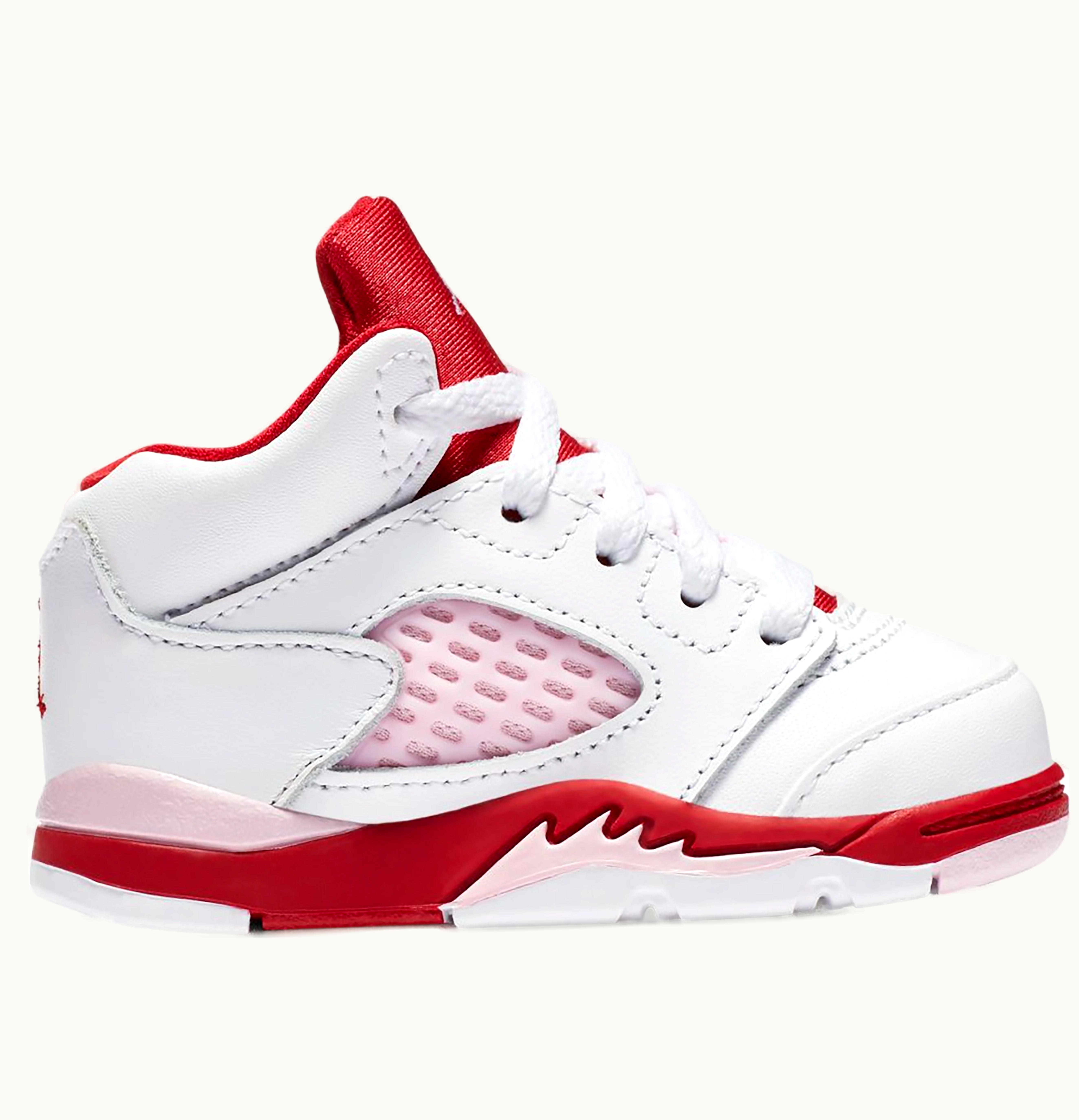 Jordan Air Jordan 5 Retro White Pink Red TD