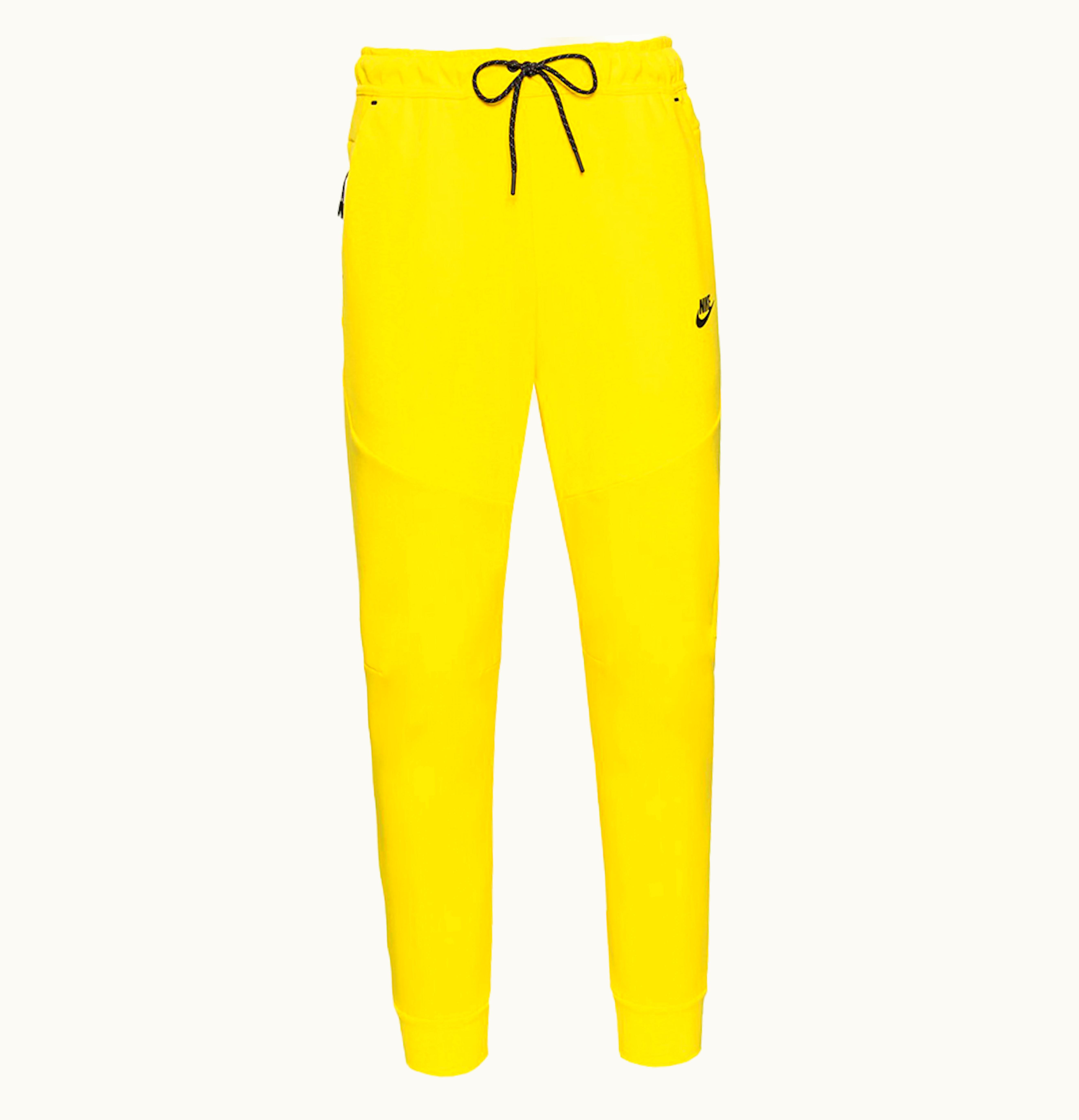 Nike Nike Sportswear Tech Fleece Pant Yellow Strike Black