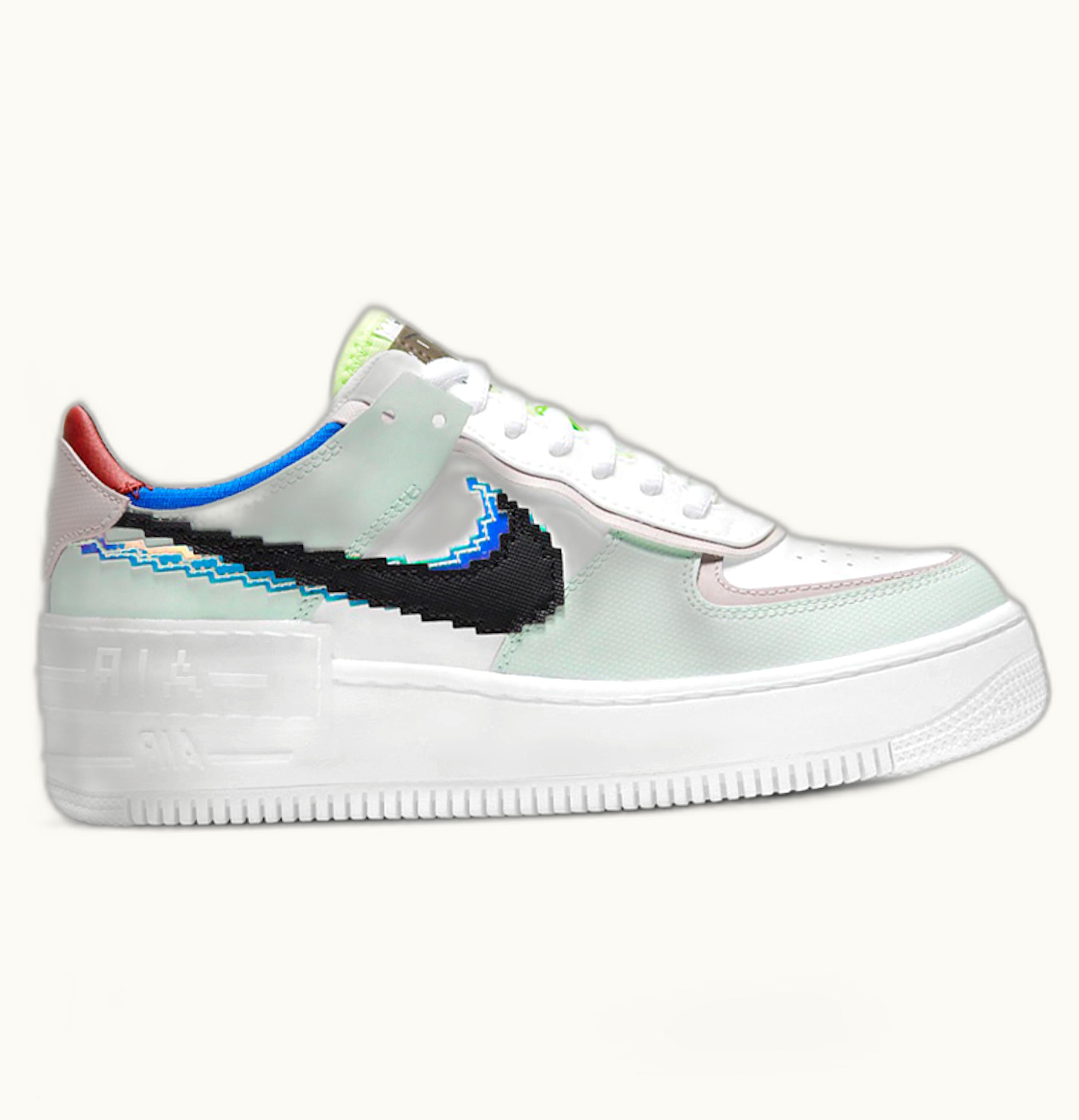 Nike Nike Air Force 1 Low Shadow 8 Bit Barely Green W