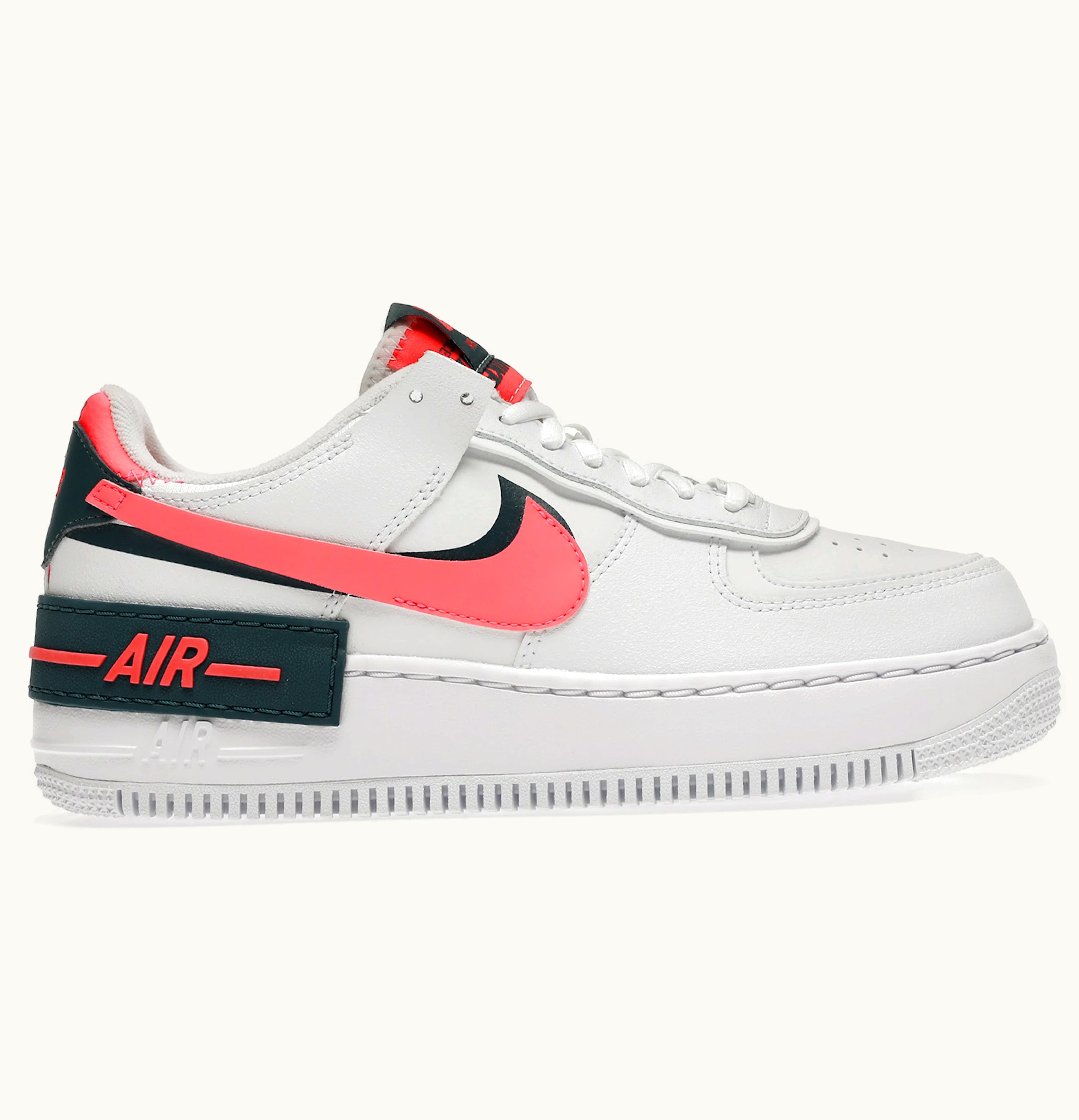 Nike Nike Air Force 1 Low Shadow White Solar Red W