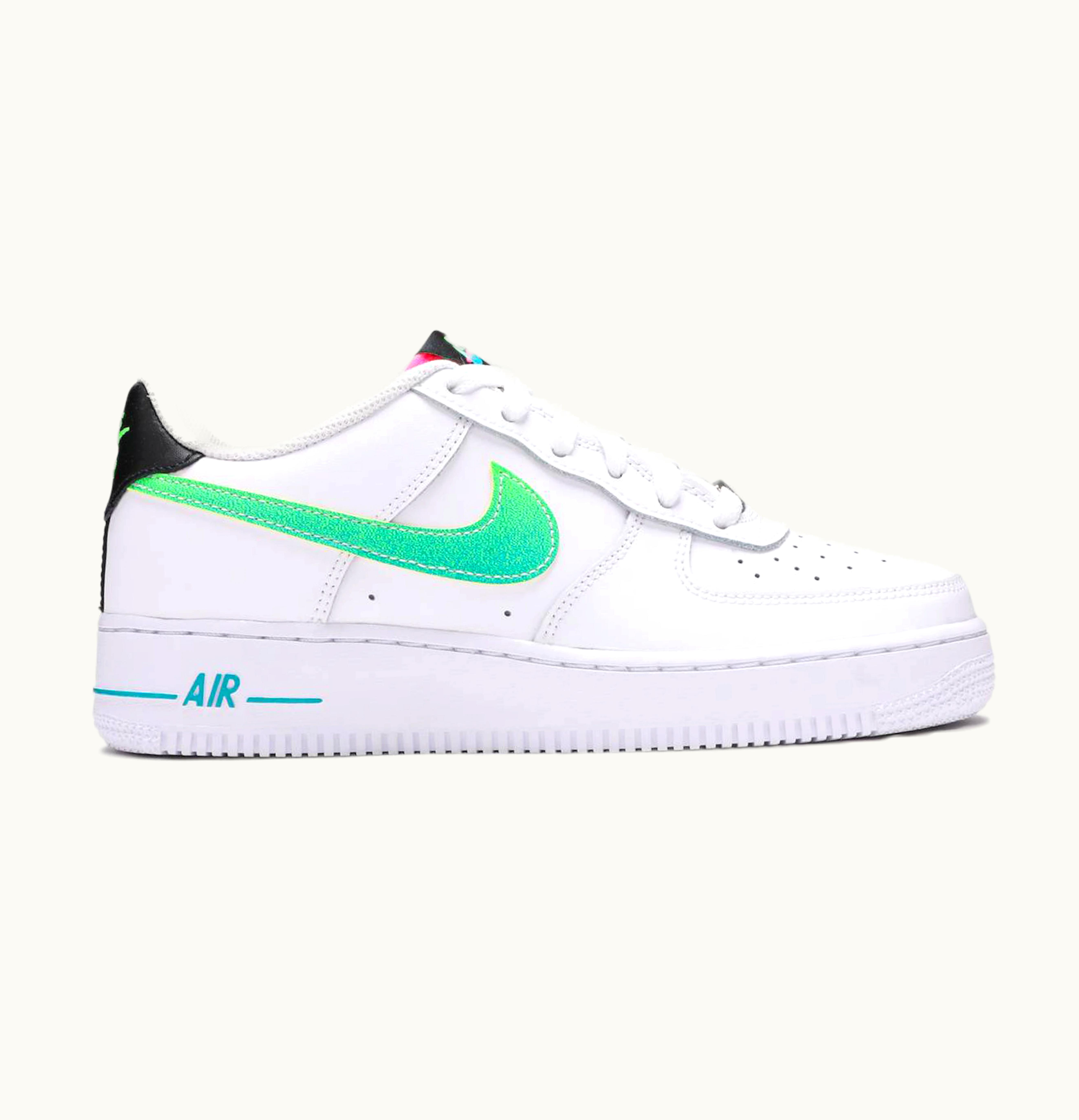Nike Nike Air Force 1 Low White Aquamarine GS