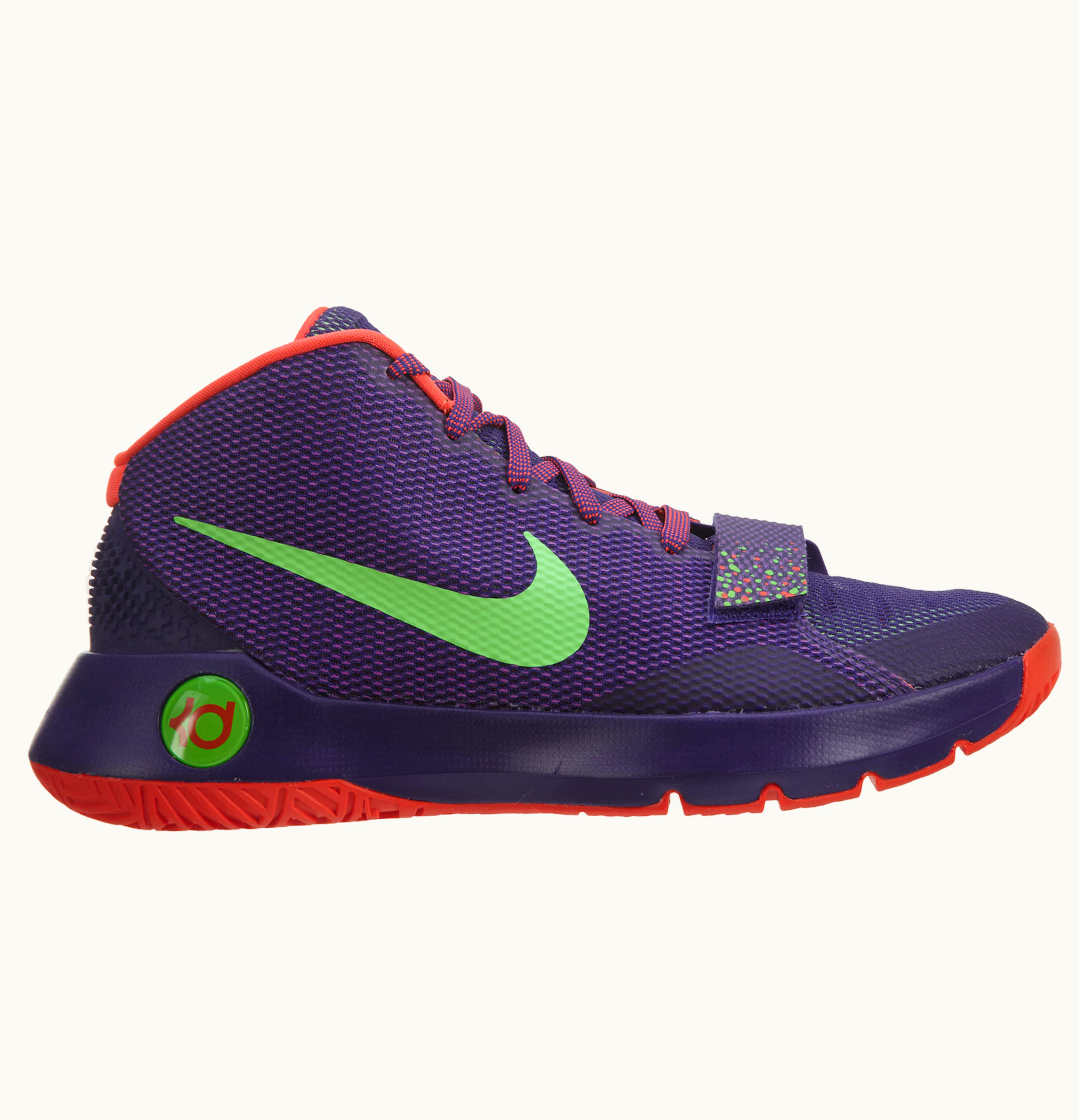 Nike Nike Kd Trey 5 Iii Court Purple Green Strike Bright Crimson