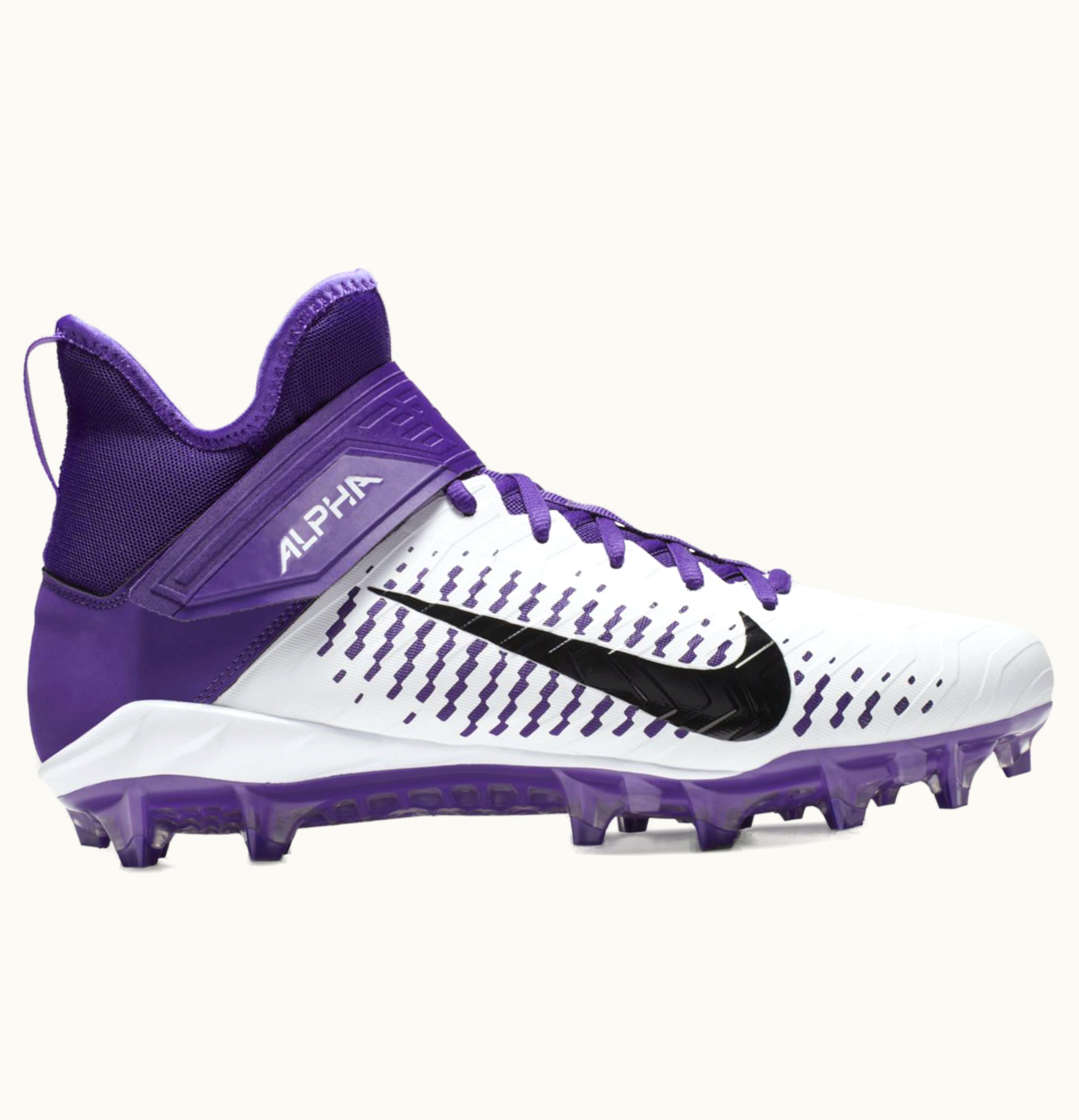Nike Nike Alpha Menace Pro 2 Mid White Court Purple