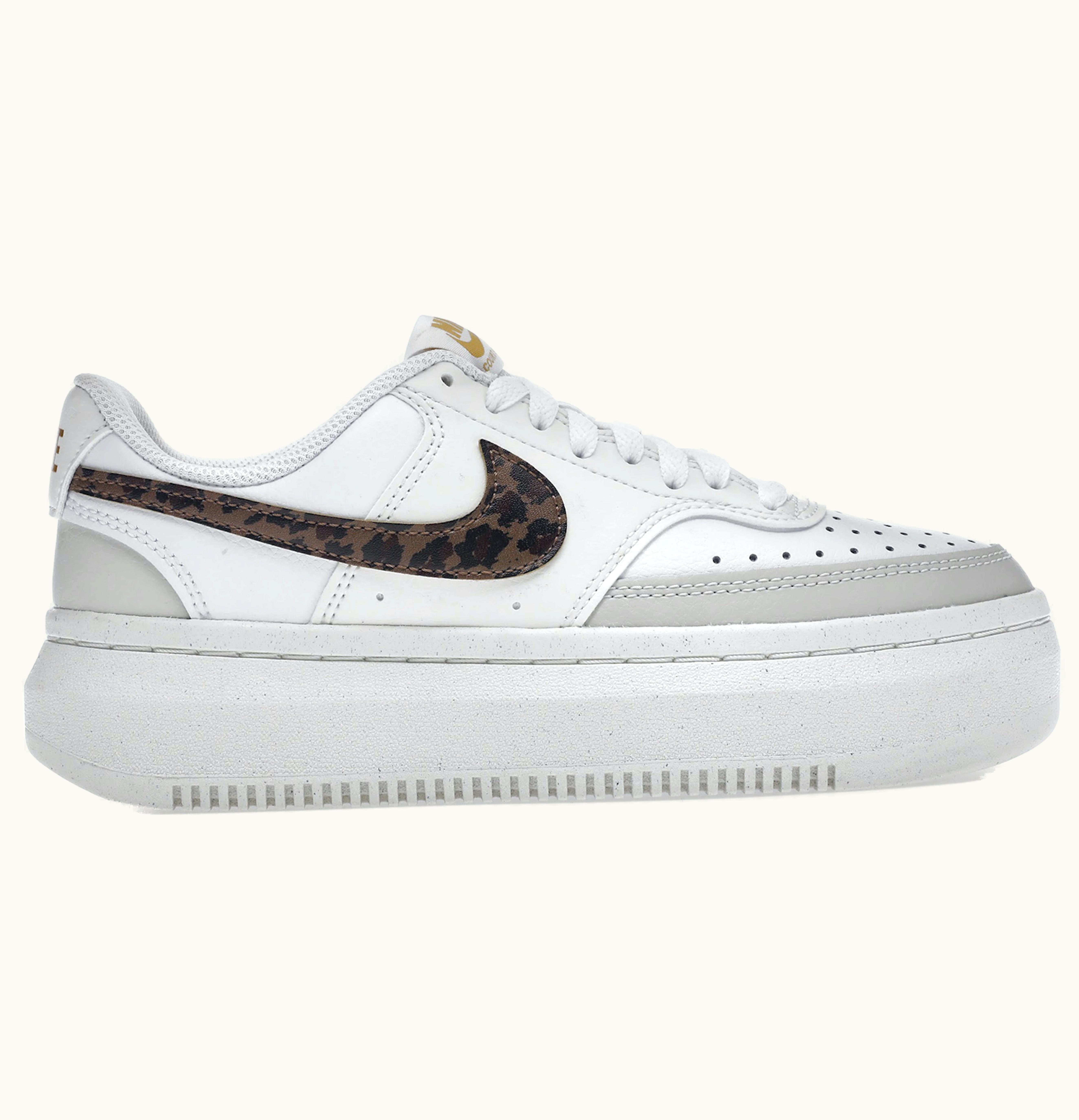 Nike Nike Court Vision Alta Low White Light Bone Sail Archaeo Brown W