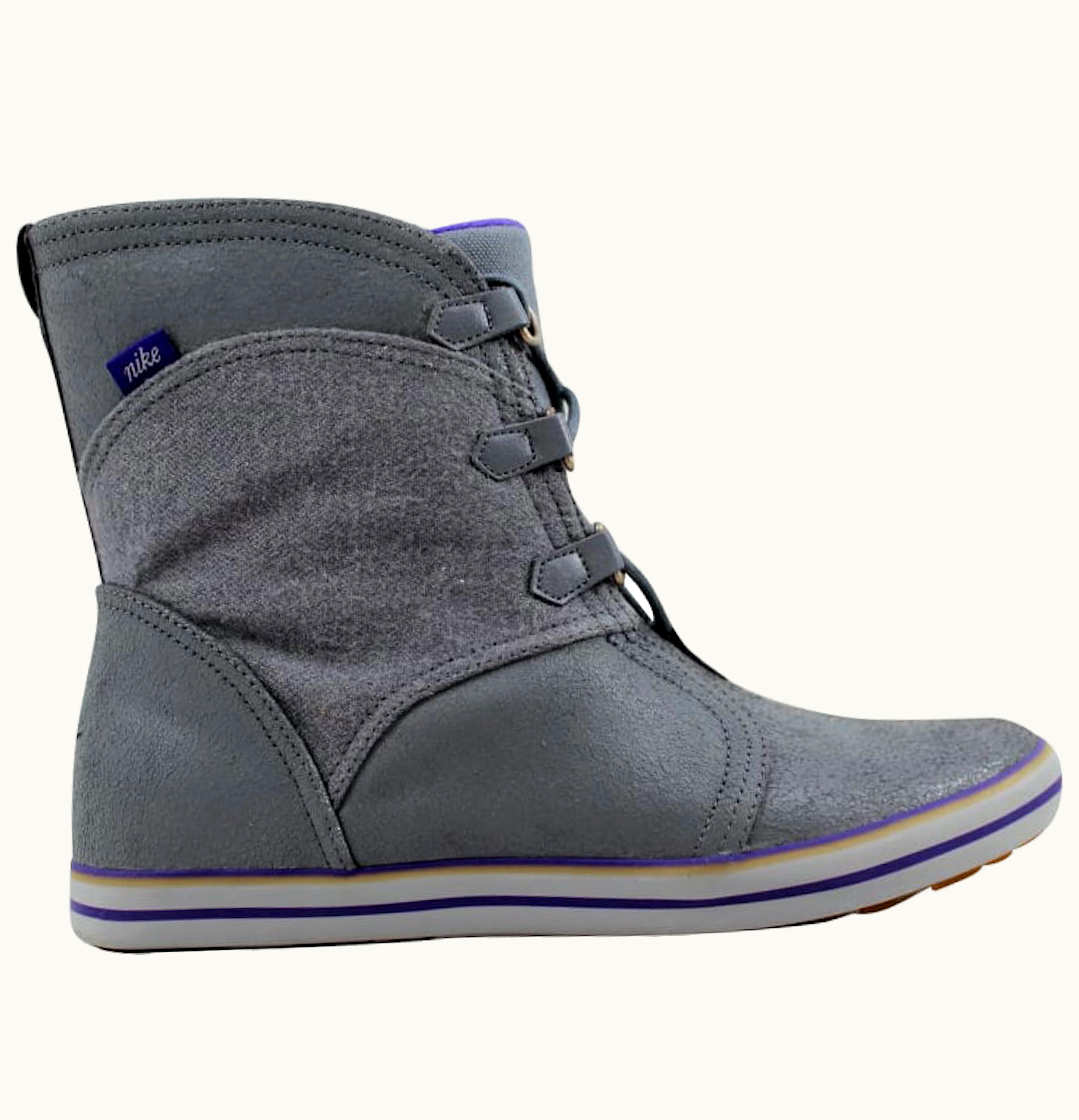 Nike Nike Carico Mid Leather Cool Grey Court Purple Anthracite Wolf Grey W