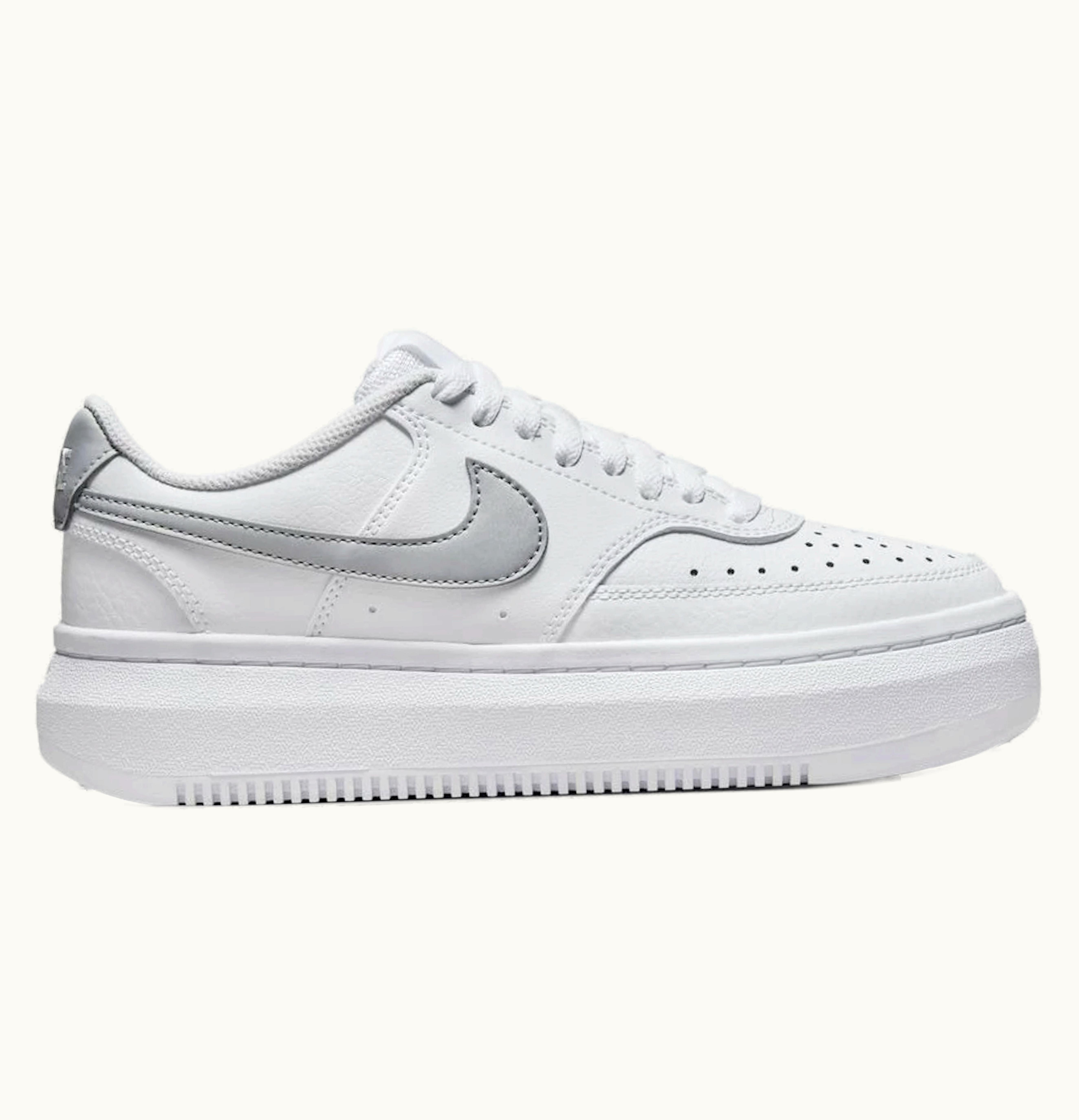 Nike Nike Court Vision Alta Low White Grey W