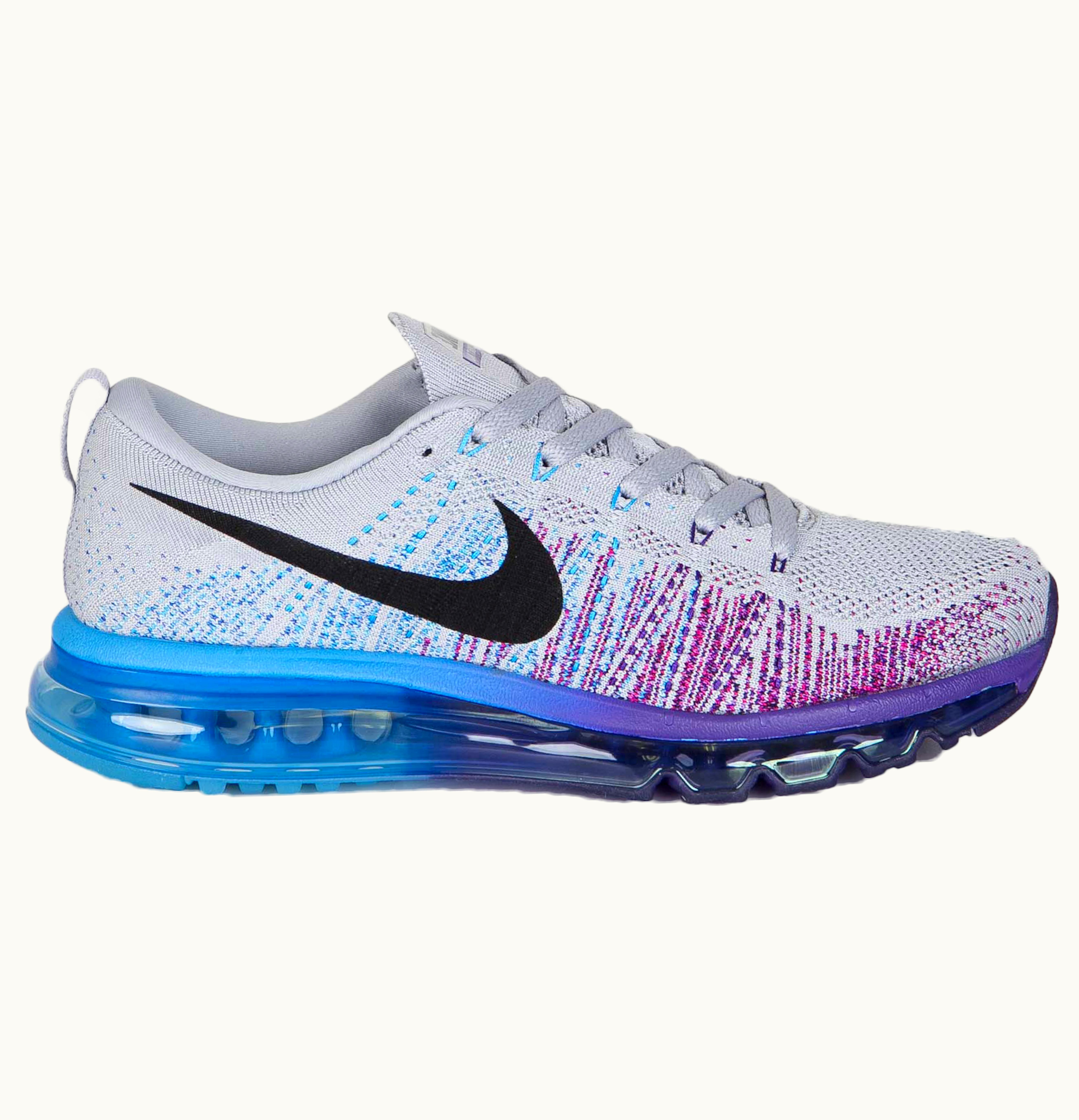 Nike Nike Flyknit Air Max Purple Vivid Blue