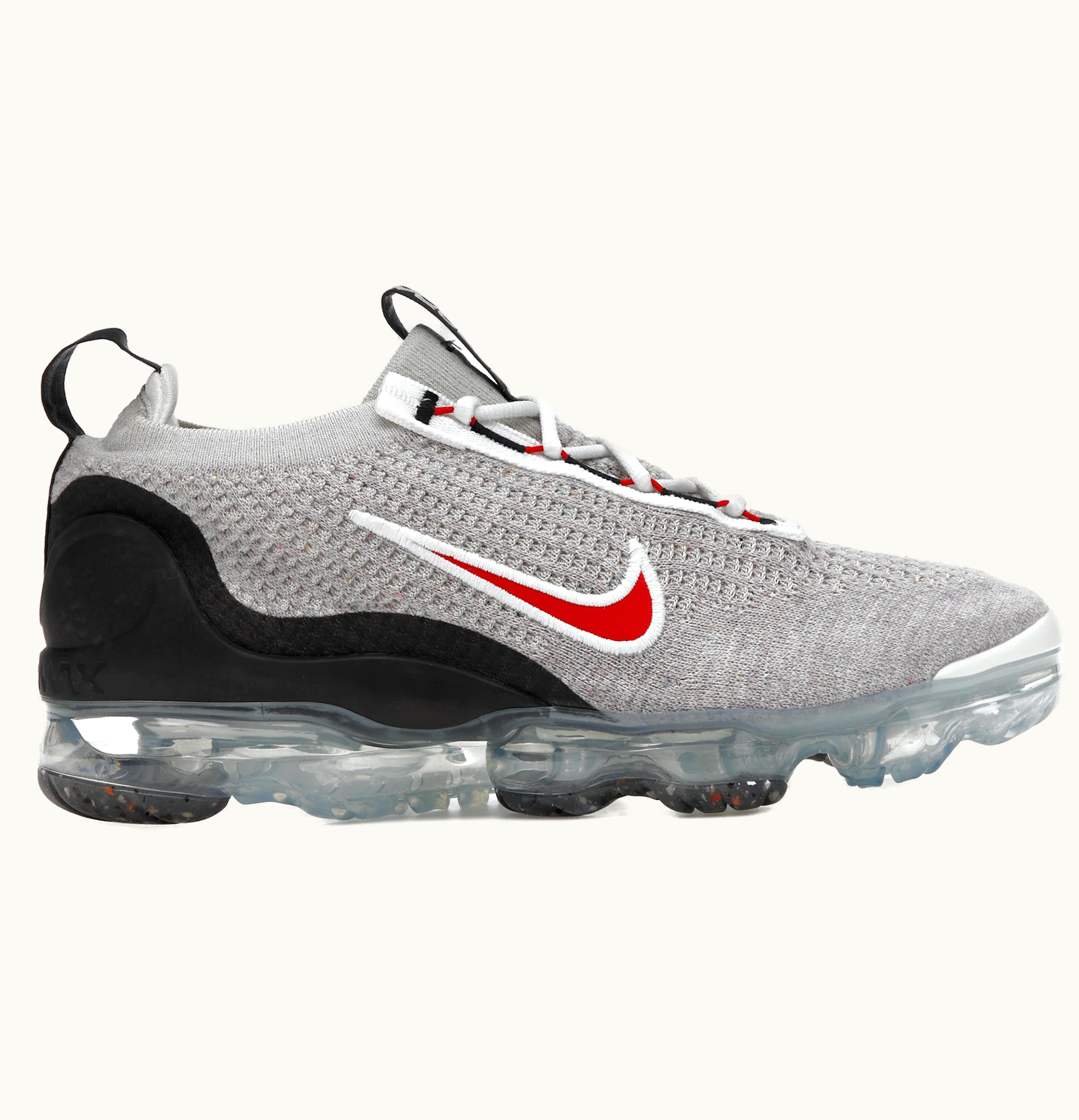 Nike Nike Air Vapormax 2021 Flyknit Light Bone University Red