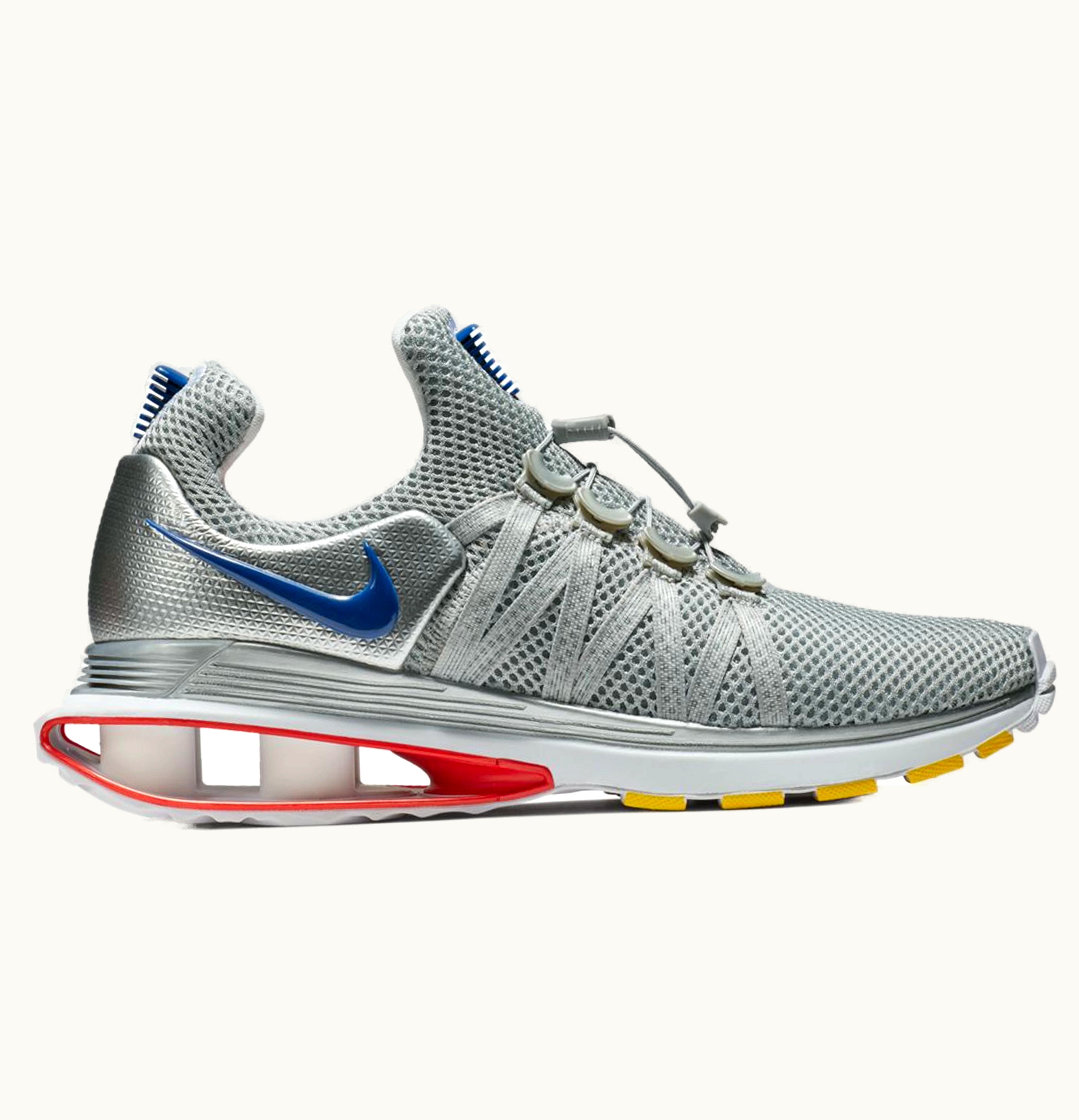 Nike Nike Shox Gravity Metallic Silver Siren Red Gym Blue