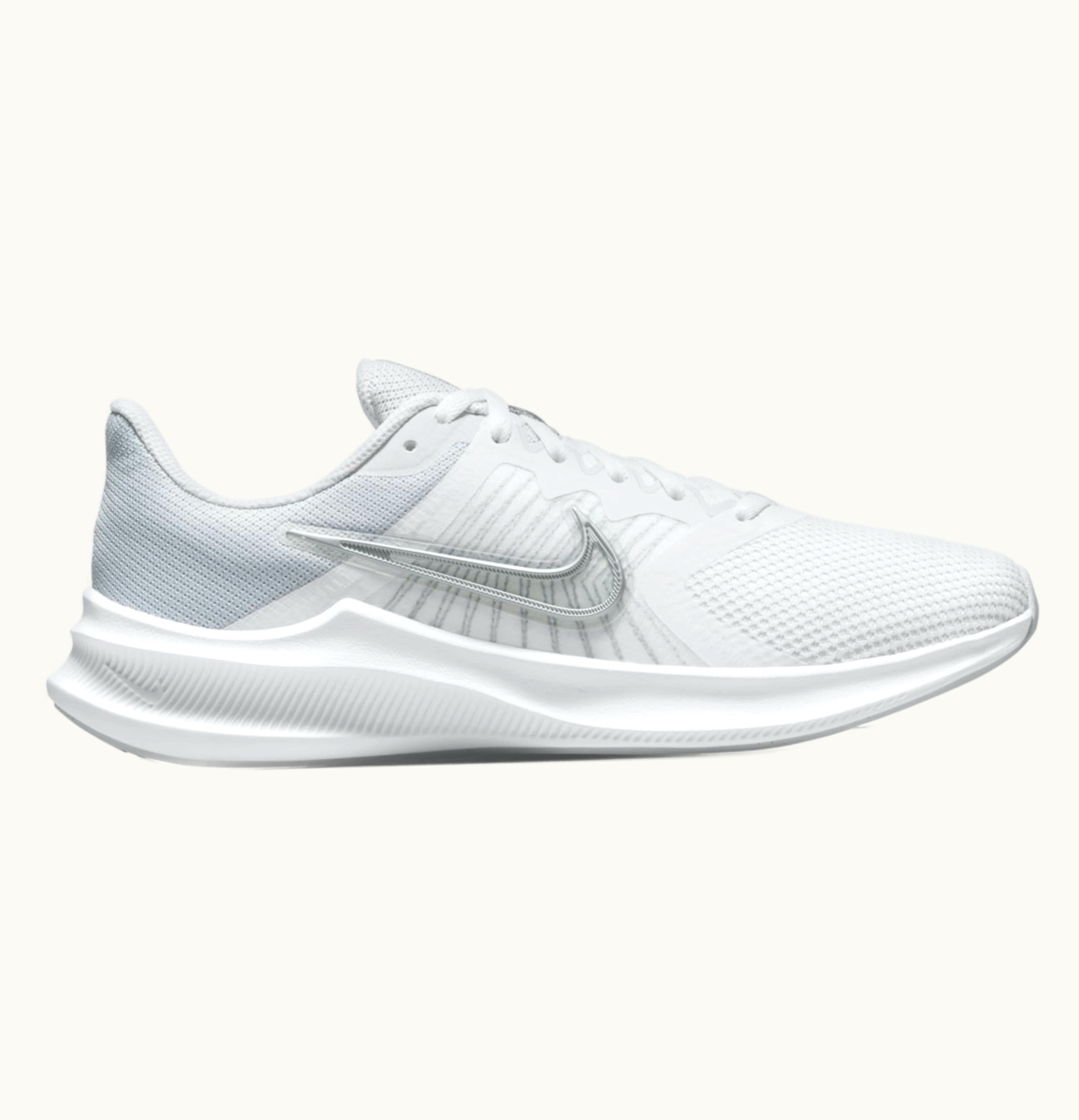 Nike Nike Downshifter 11 White Metallic Silver W