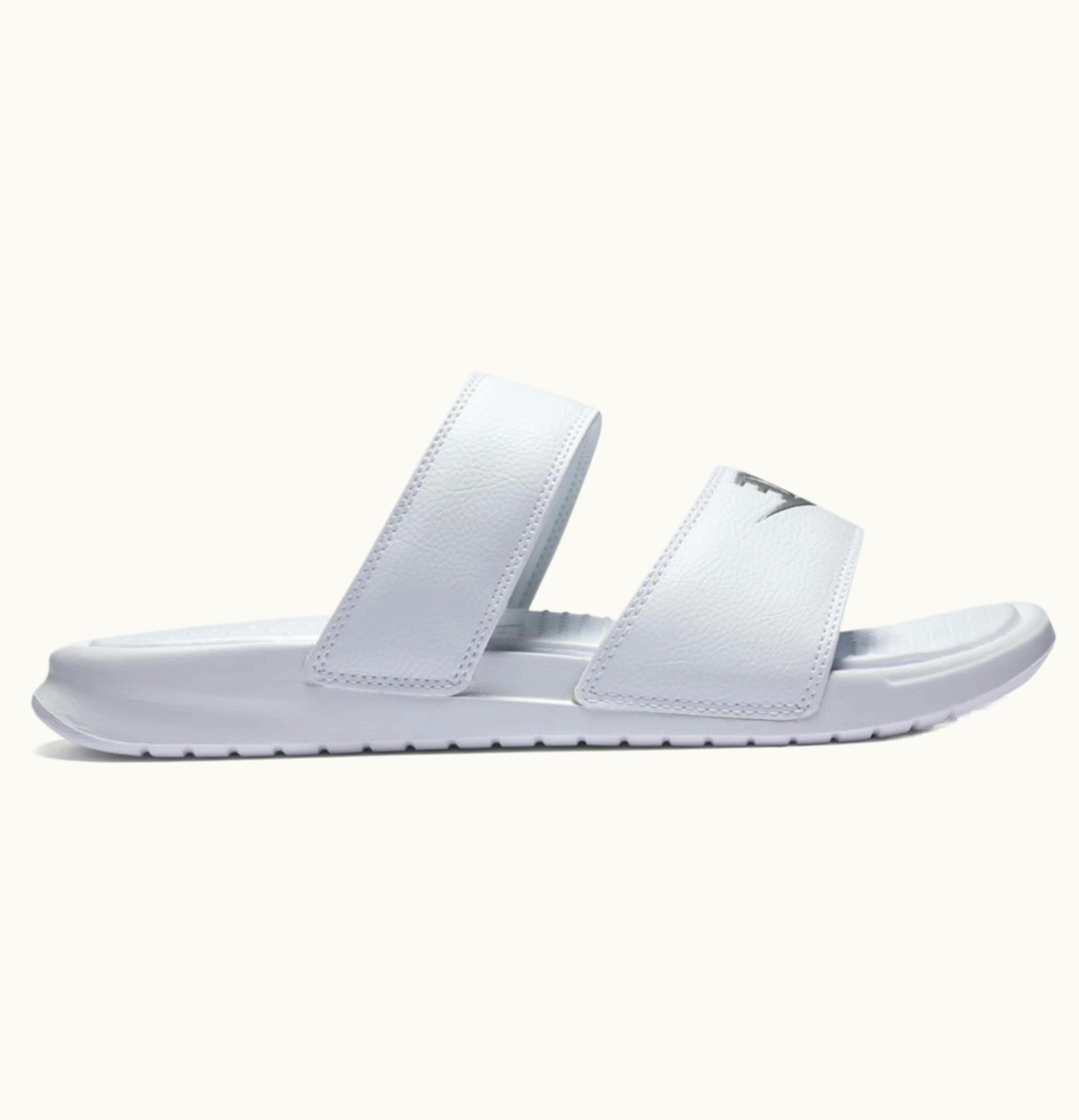 Nike Nike Benassi Duo Ultra White Metallic Silver W