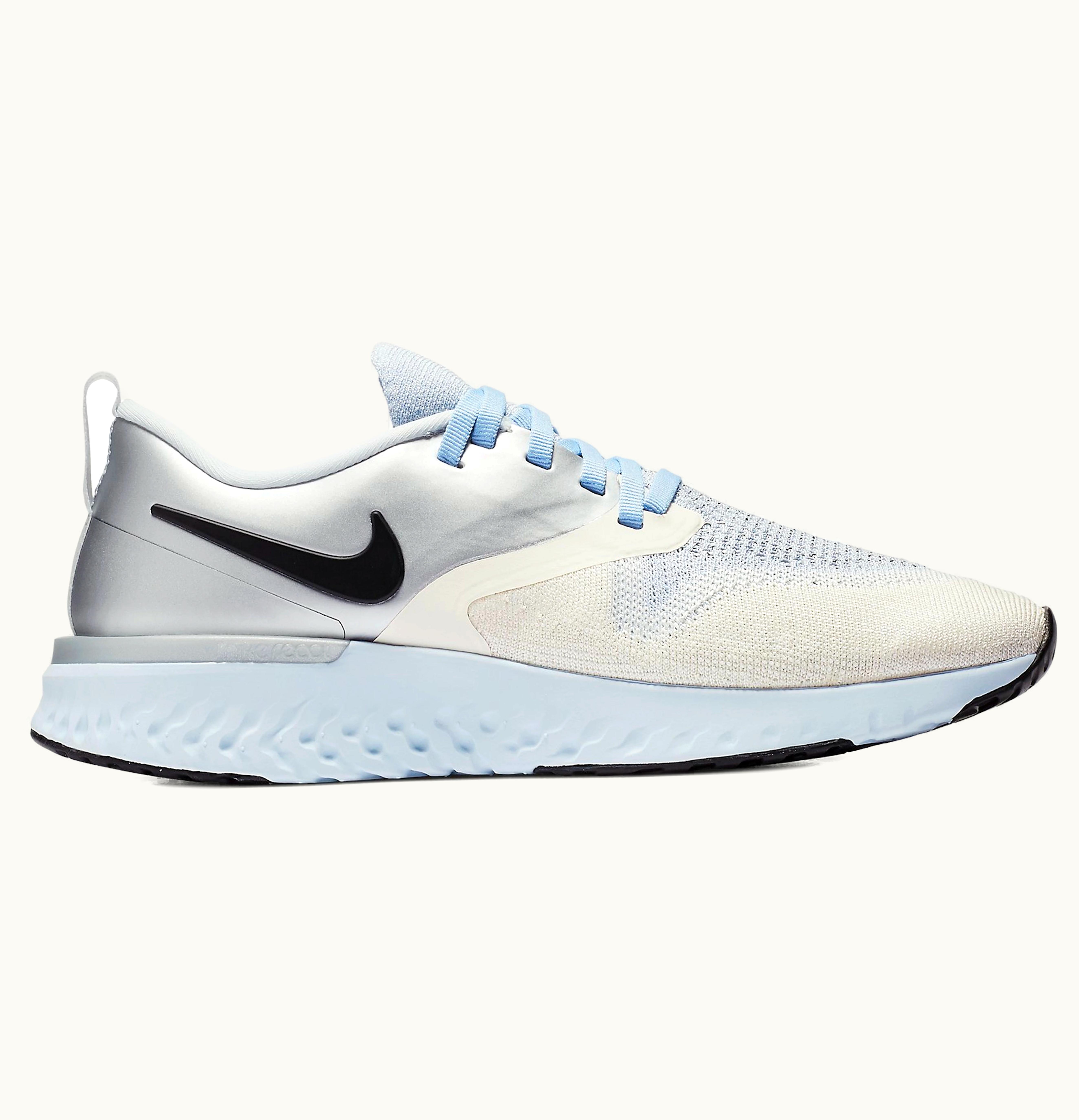 Nike Nike Odyssey React 2 Flyknit Metallic Silver W