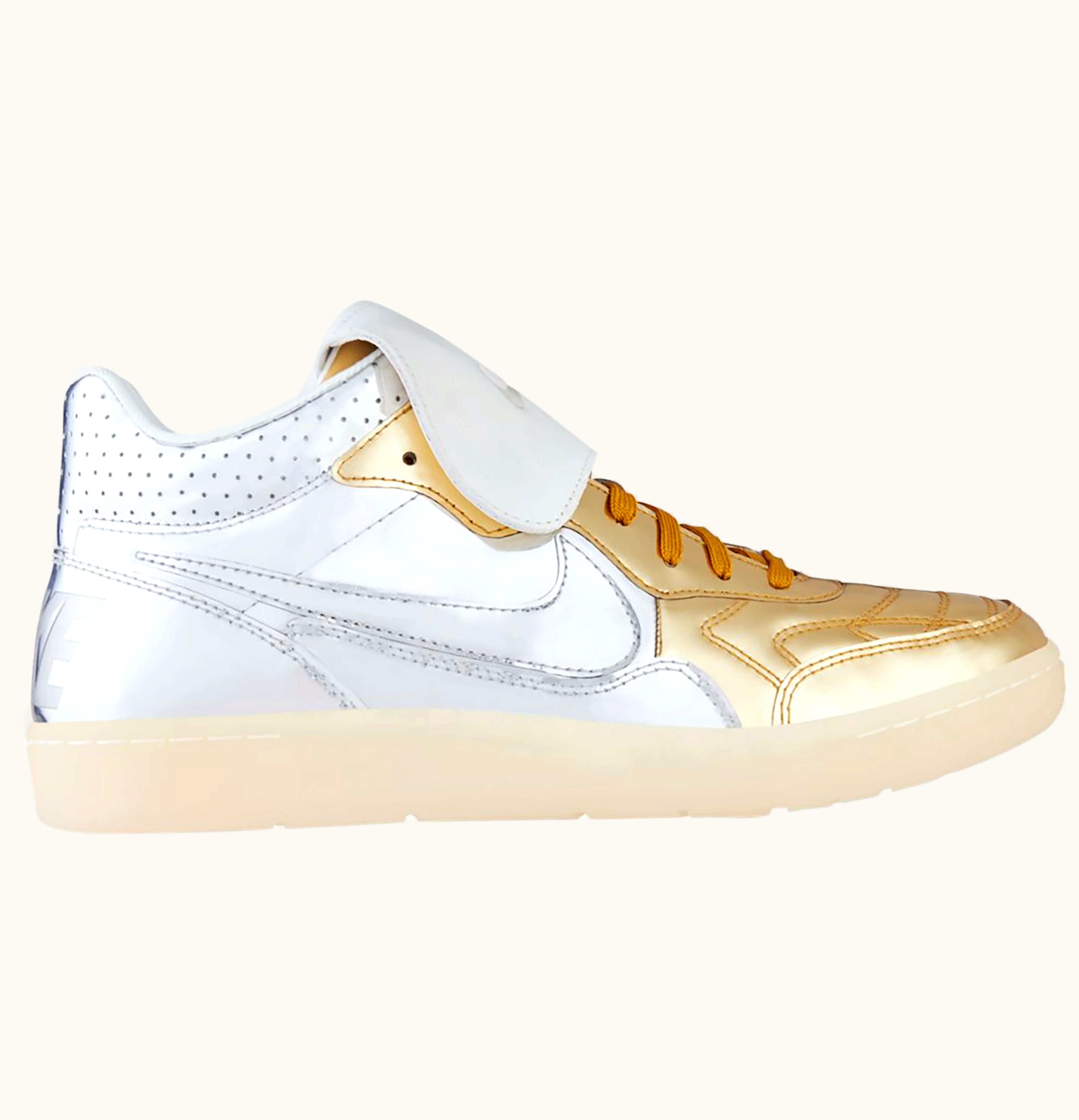 Nike Nike Tiempo 94 Mid Liquid Metal Silver Gold