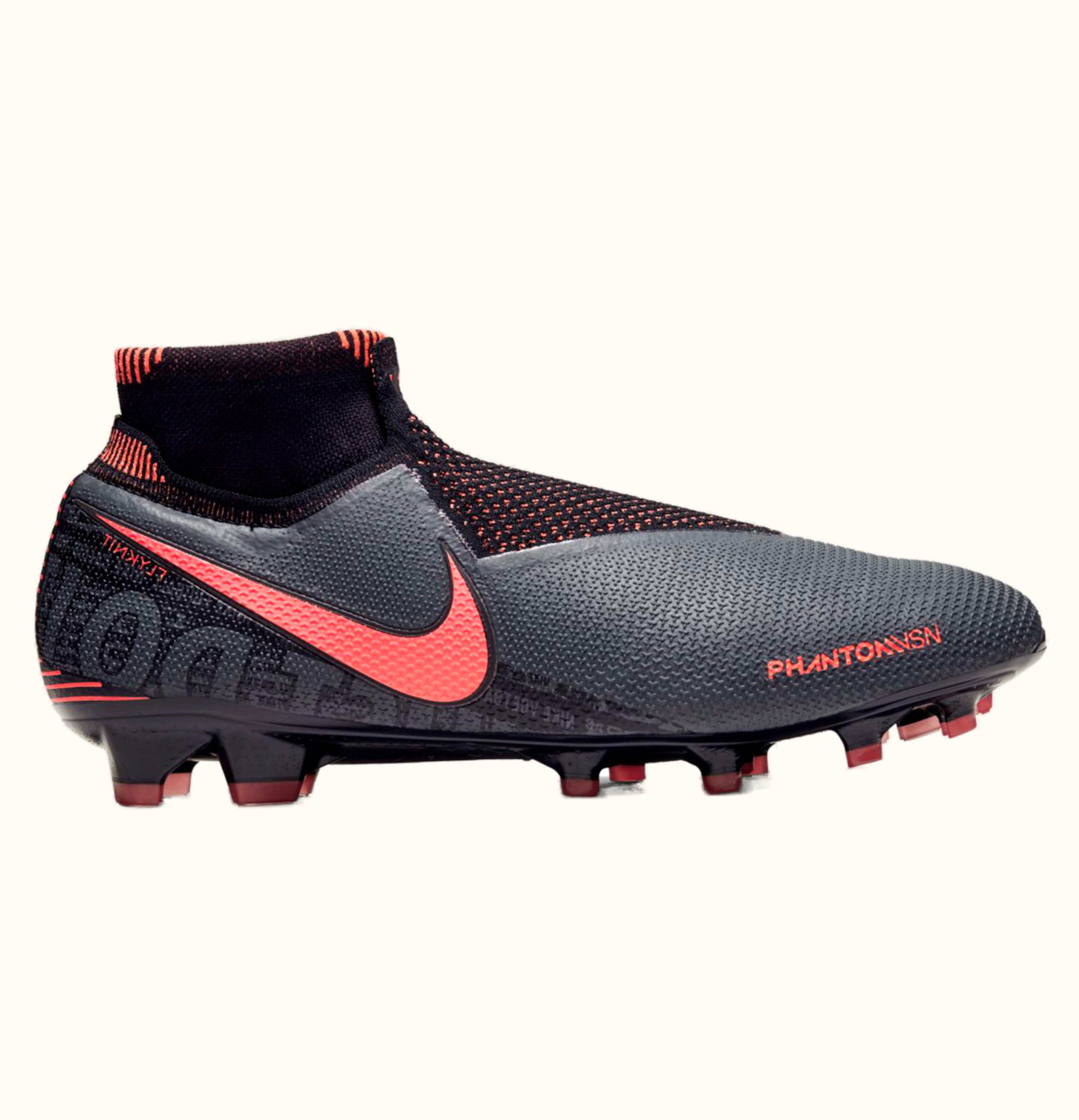 Nike Nike Phantom Vision Elite DF FG Grey Bright Mango