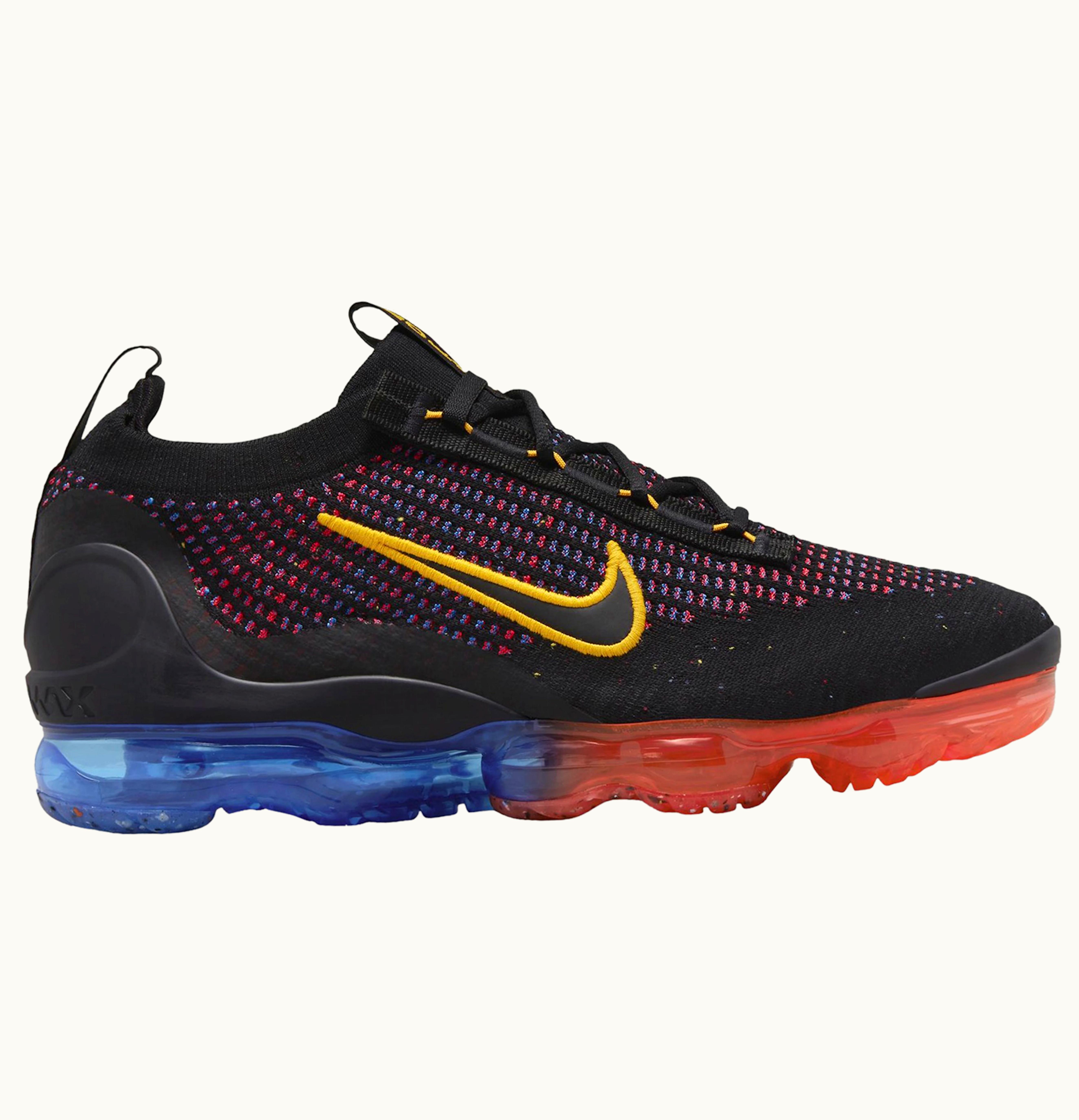 Nike Nike Air VaporMax 2021 FK Black Photo Blue Crimson Gold