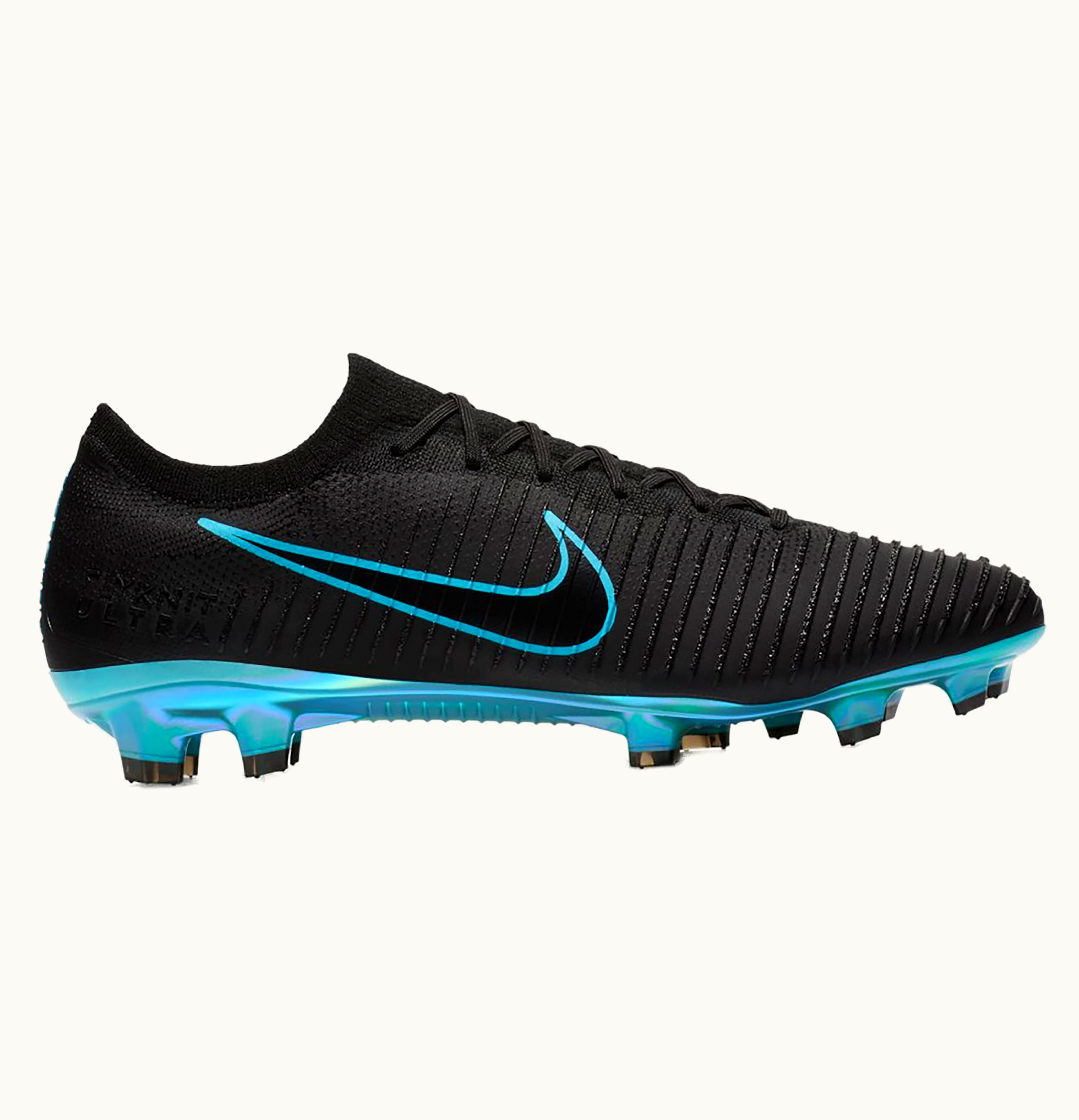 Nike Nike Mercurial Vapor Flyknit Ultra FG Black Gamma Blue