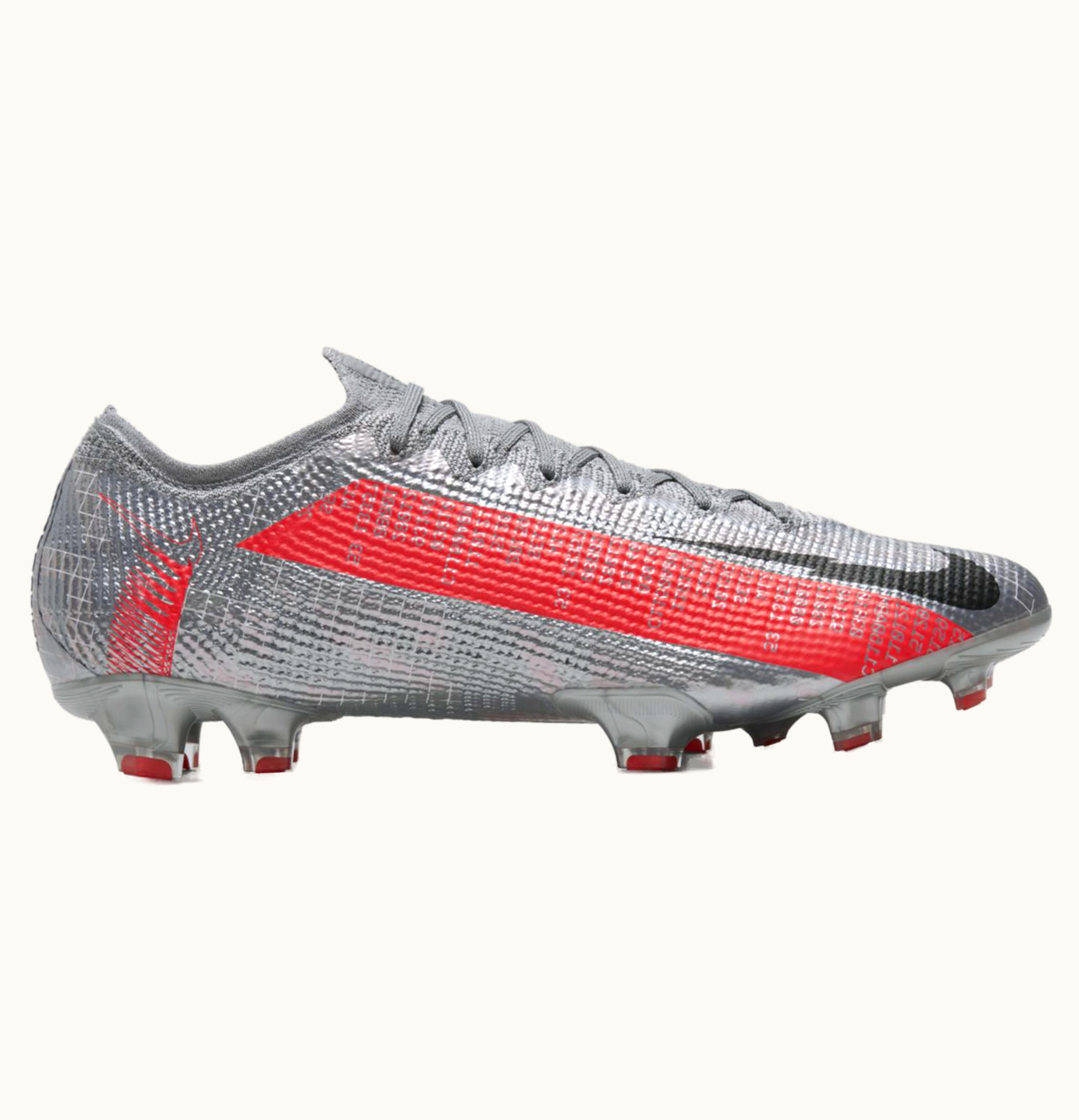 Nike Nike Mercurial Vapor 13 Elite FG Metallic Grey Crimson
